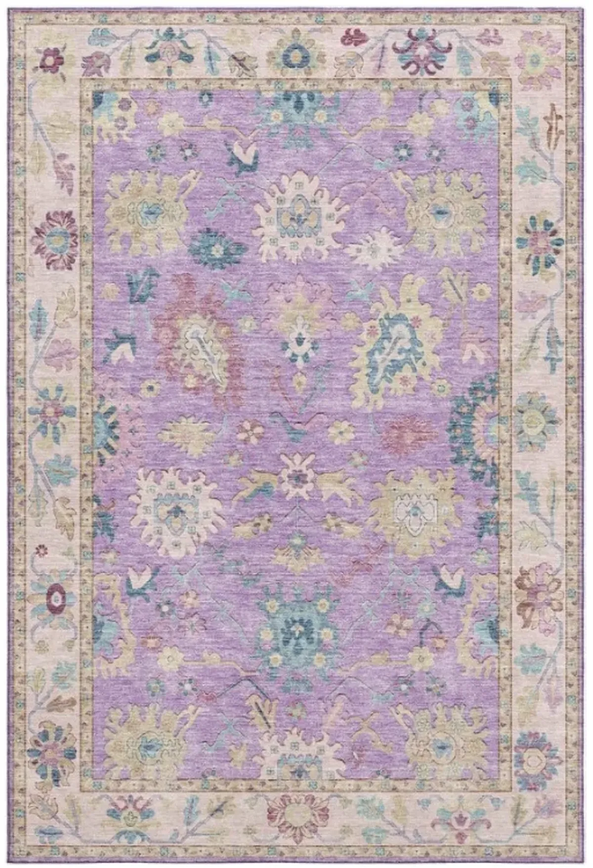 Dalyn Rug Company Hatay Purple 8'x10' Style 2 Area Rug