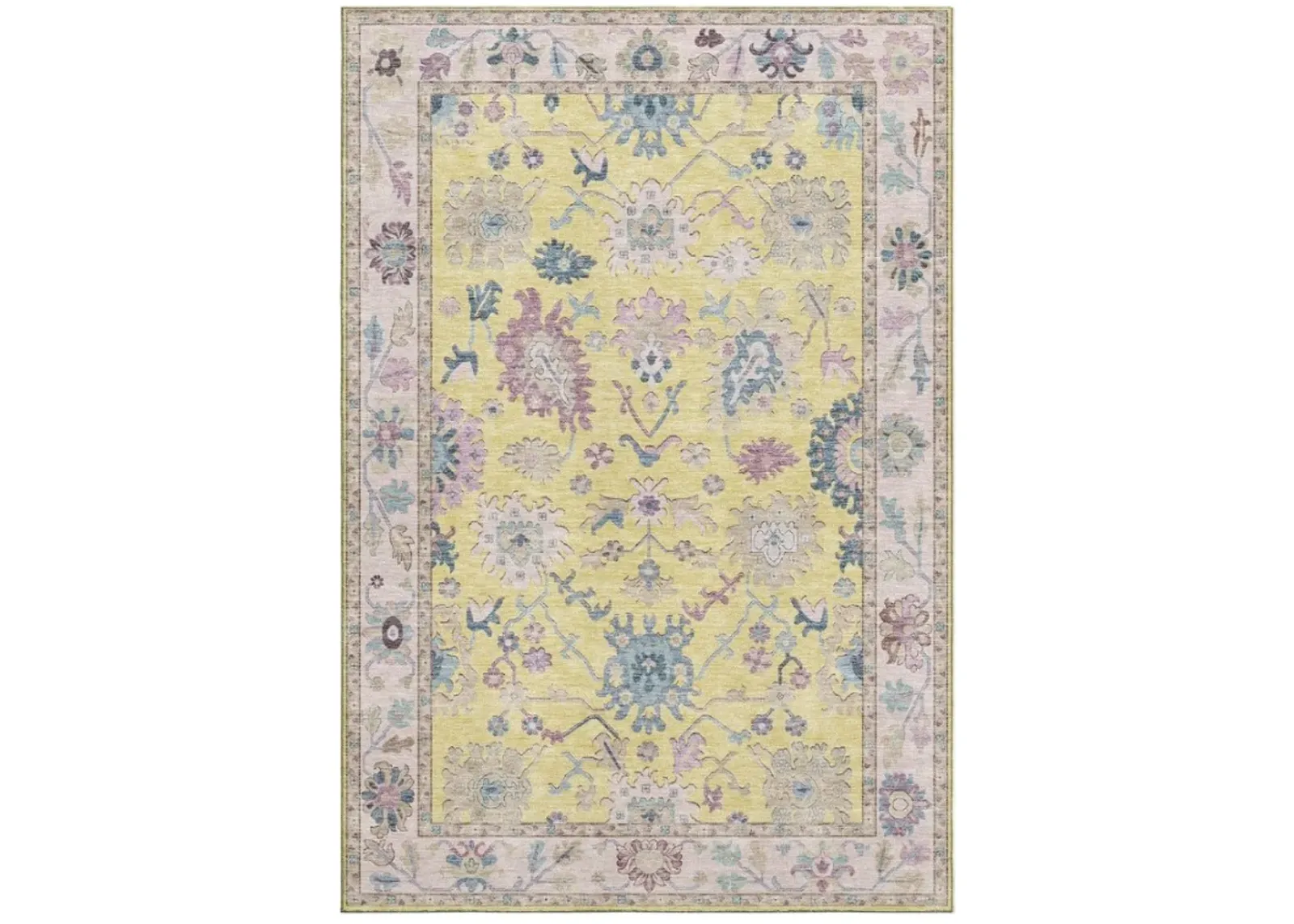 Dalyn Rug Company Hatay Yellow 8'x10' Area Rug