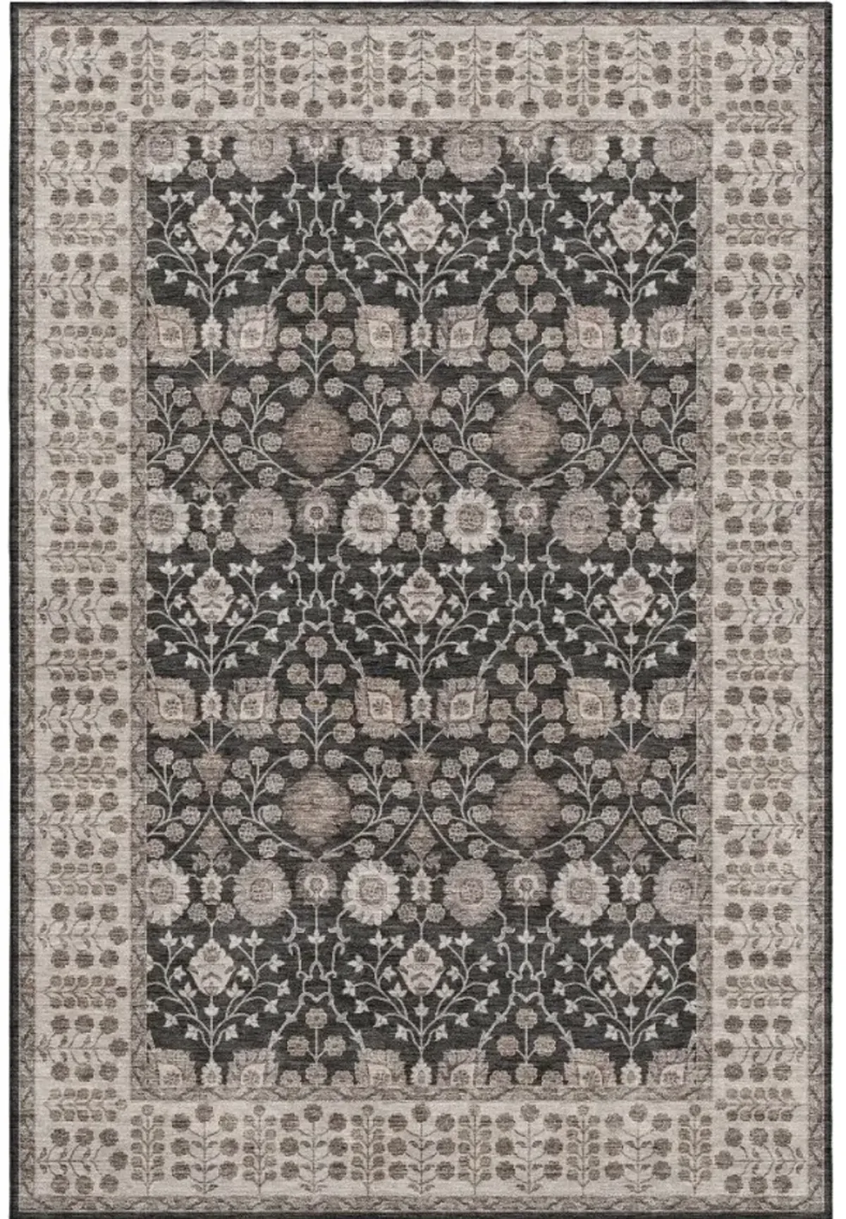 Dalyn Rug Company Hatay Black 5'x8' Style 5 Area Rug