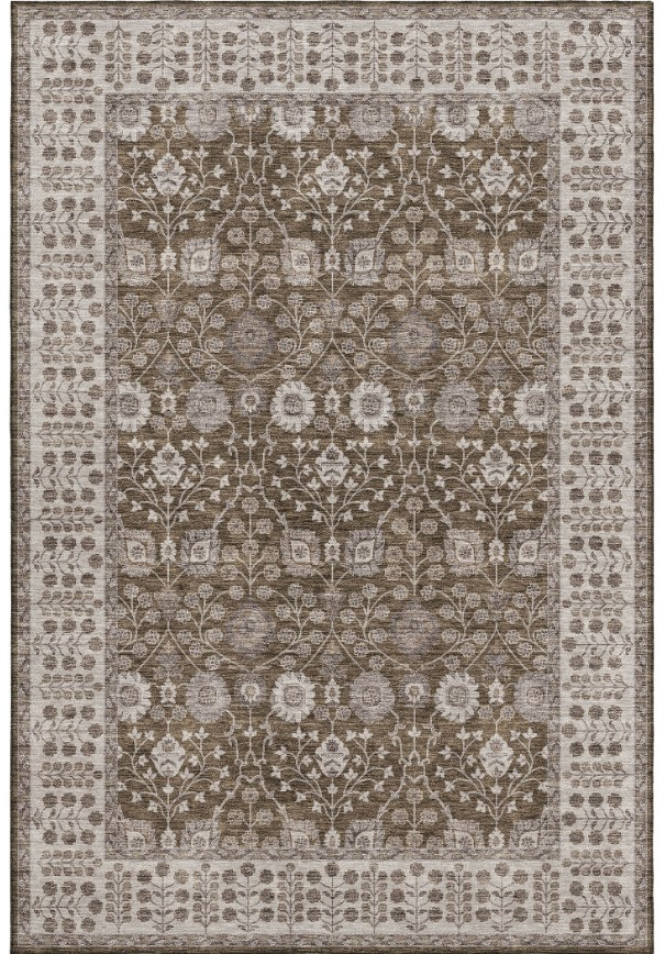 Dalyn Rug Company Hatay Chocolate 5'x8' Style 5 Area Rug