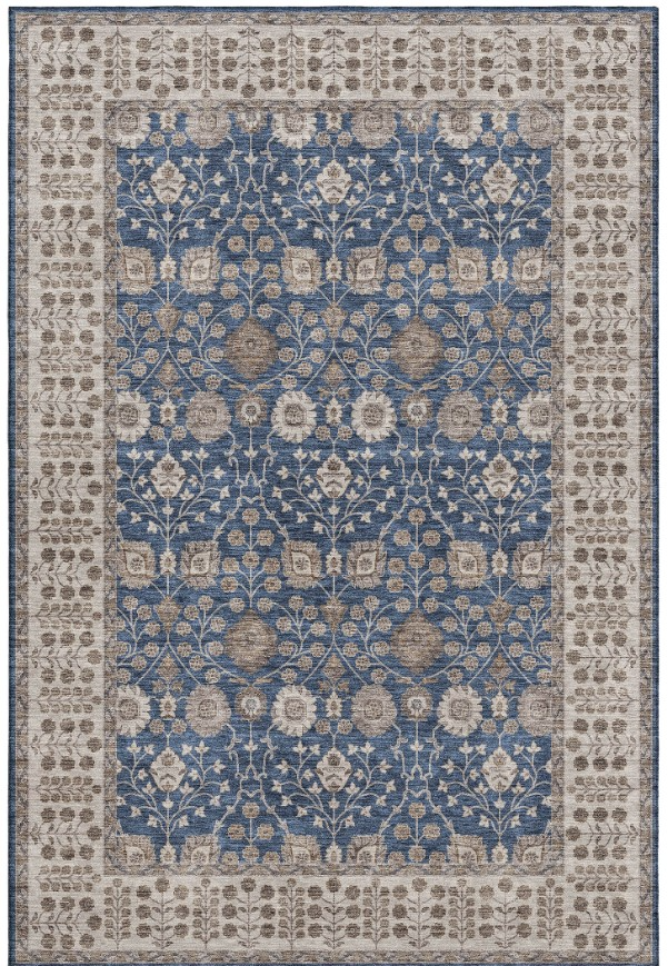 Dalyn Rug Company Hatay Navy 5'x8' Style 5 Area Rug