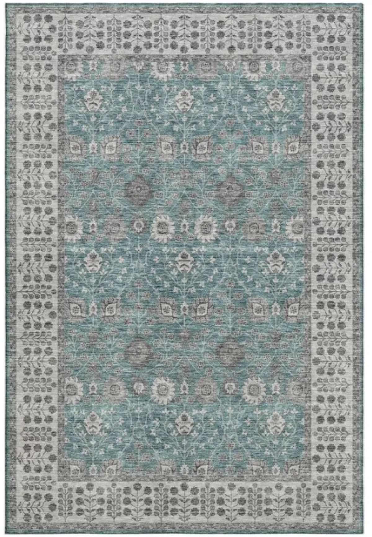 Dalyn Rug Company Hatay Teal 8'x10' Style 3 Area Rug