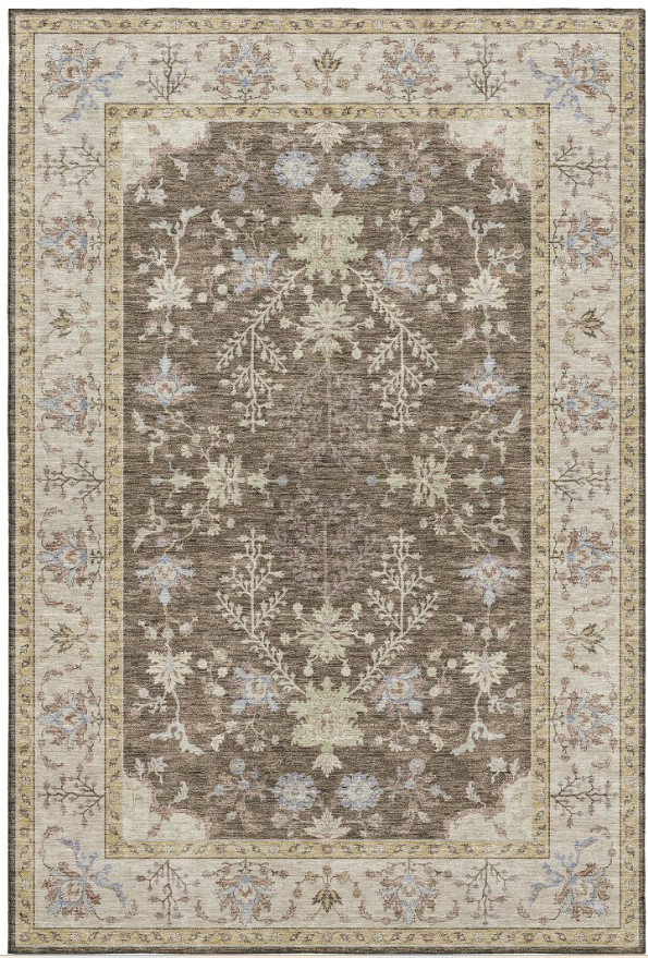 Dalyn Rug Company Hatay Brown 5'x8' Style 2 Area Rug