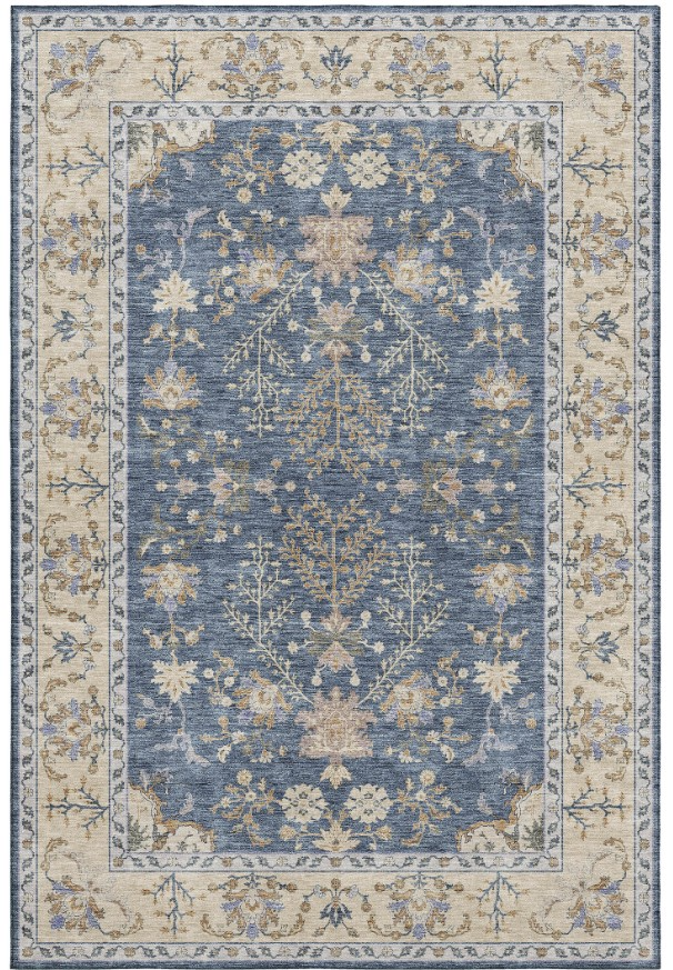 Dalyn Rug Company Hatay Blue 5'x8' Style 2 Area Rug