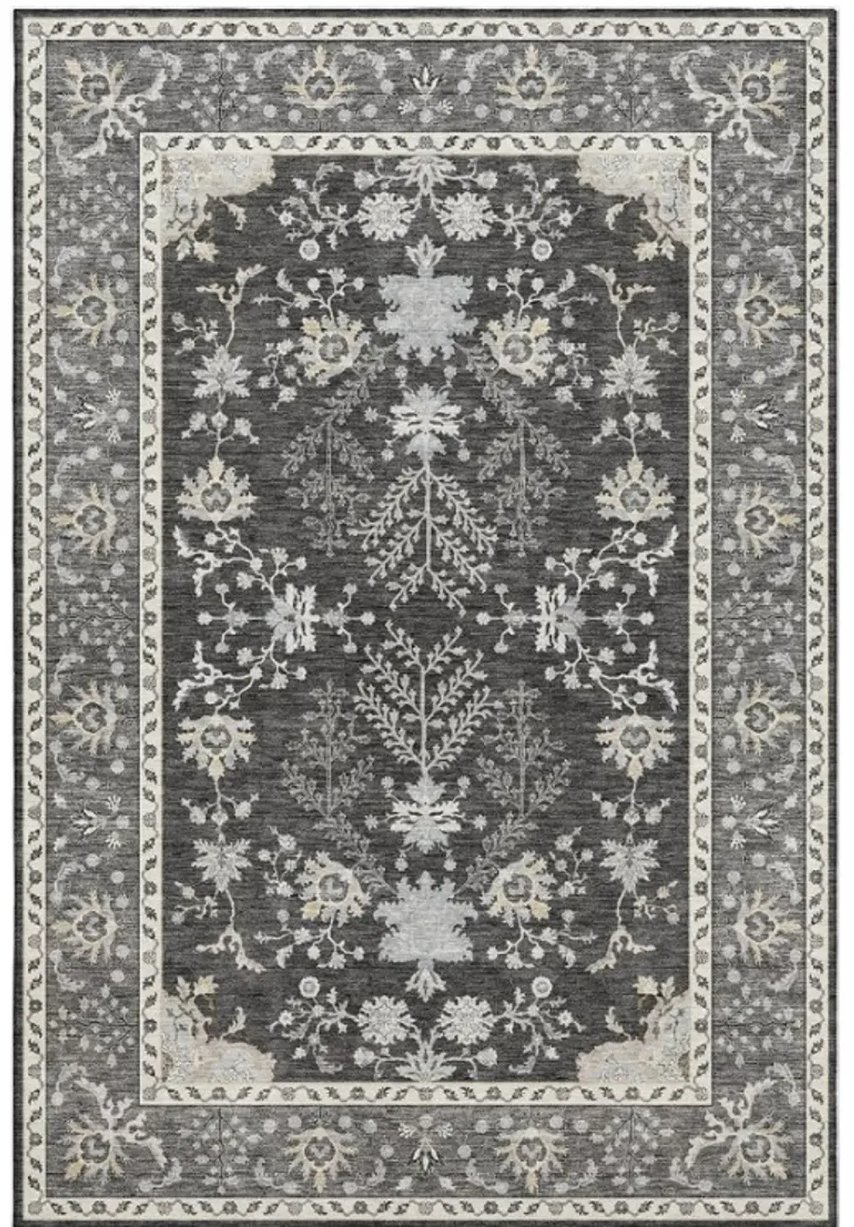 Dalyn Rug Company Hatay Charcoal 8'x10' Style 2 Area Rug