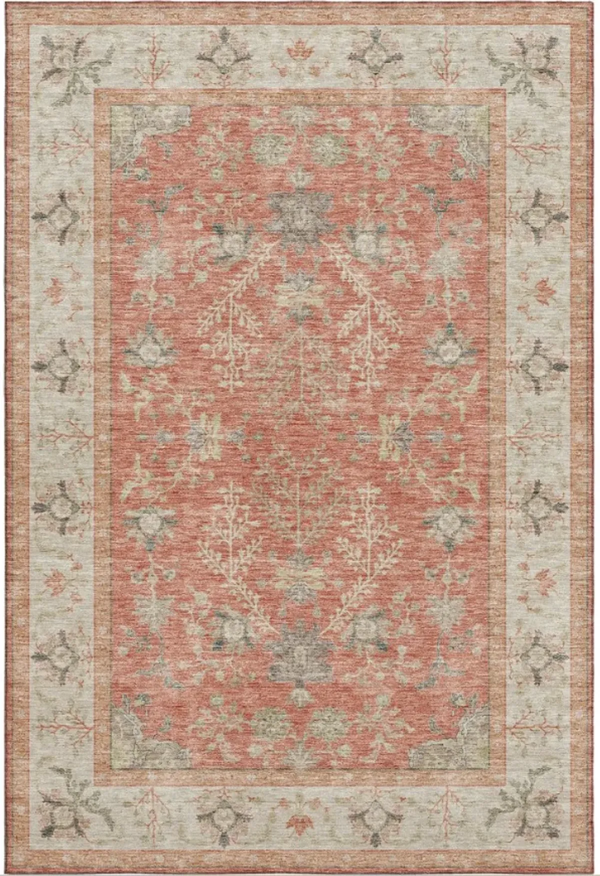 Dalyn Rug Company Hatay Coral 5'x8' Area Rug