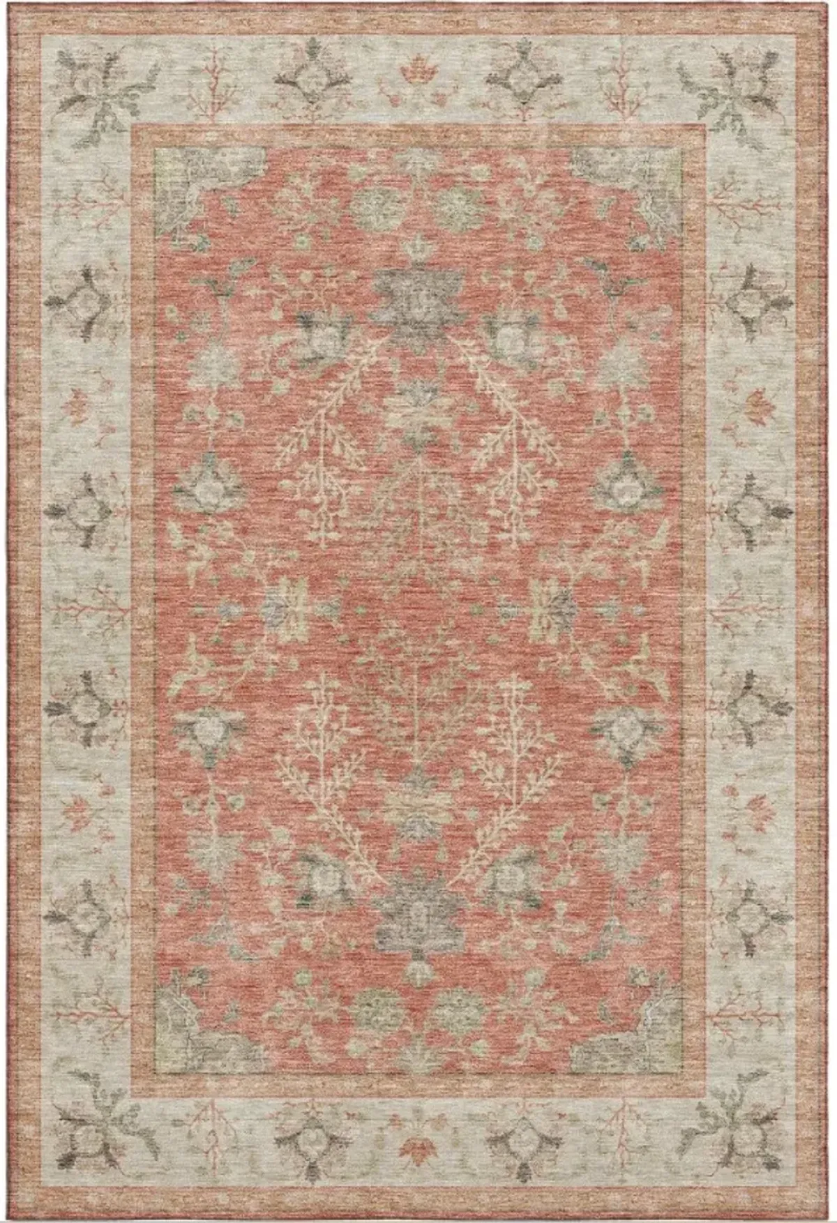 Dalyn Rug Company Hatay Coral 5'x8' Area Rug