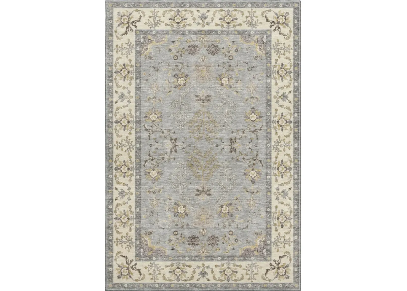 Dalyn Rug Company Hatay Gray 5'x8' Style 3 Area Rug