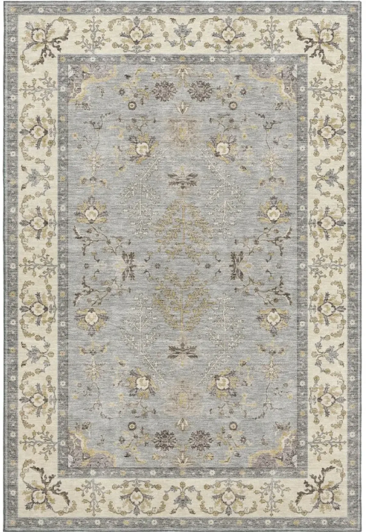 Dalyn Rug Company Hatay Gray 5'x8' Style 3 Area Rug