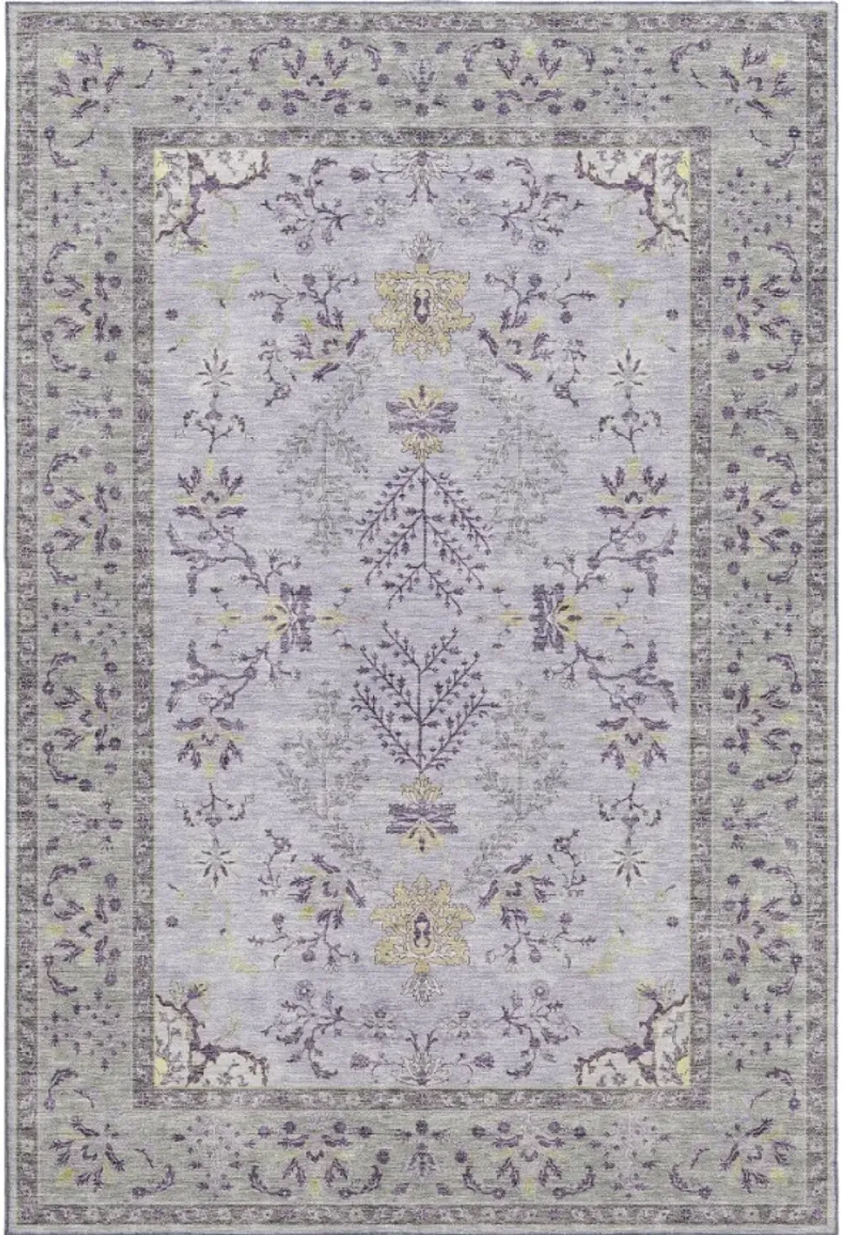 Dalyn Rug Company Hatay Lavender 5'x8' Area Rug