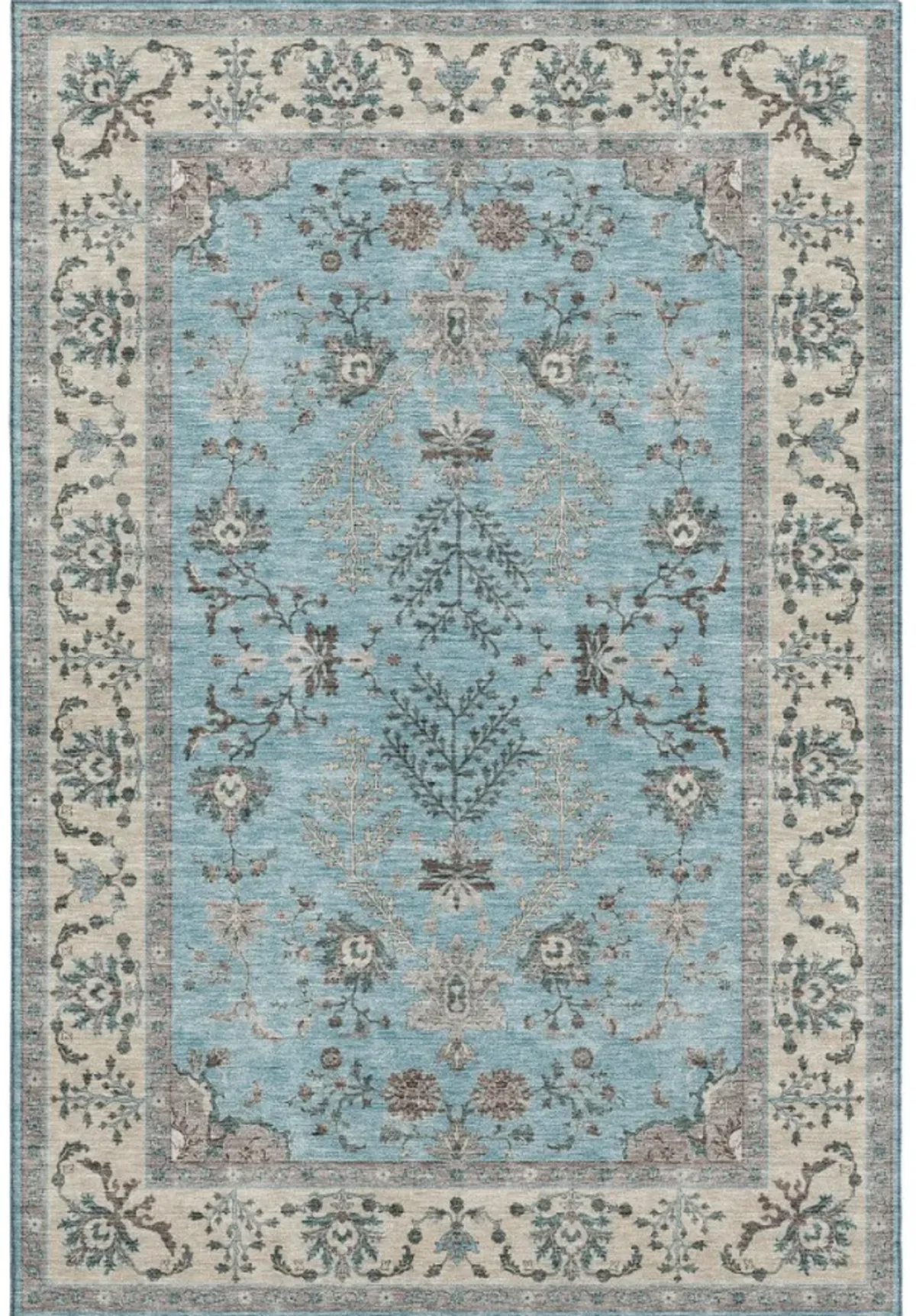 Dalyn Rug Company Hatay Sky Blue 5'x8' Area Rug