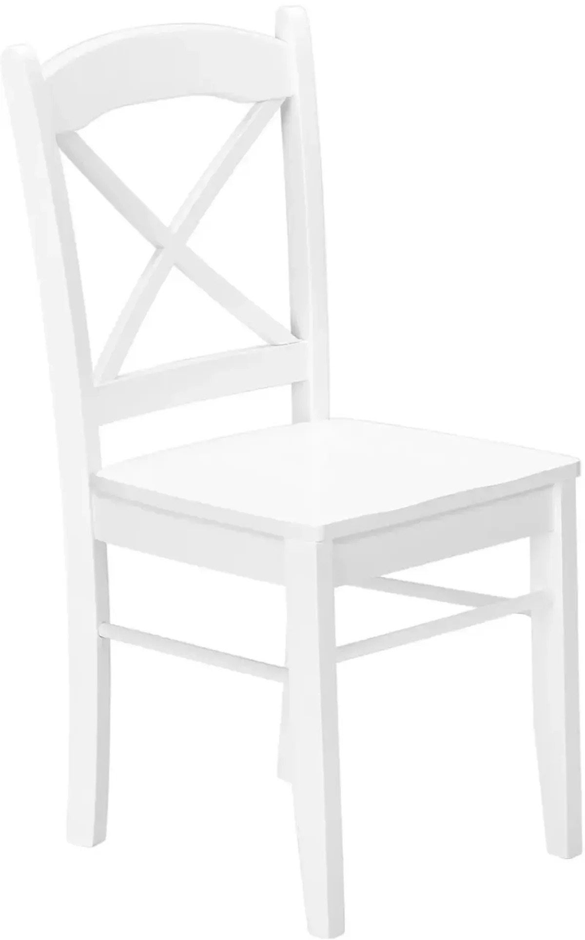 Monarch Specialties Inc. 2-Piece White Dining Chair Set