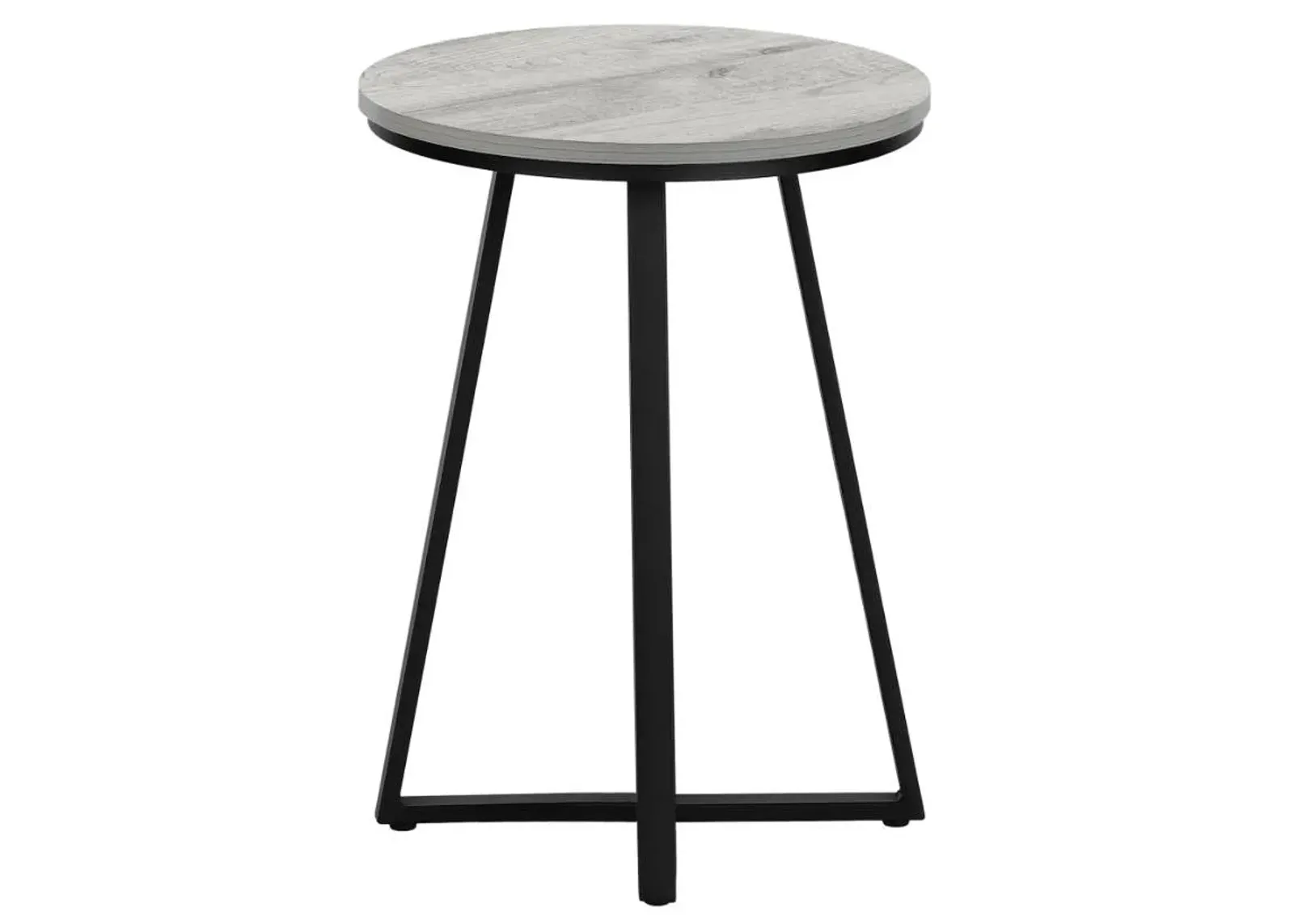 Monarch Specialties Inc. Black/Grey Accent Table