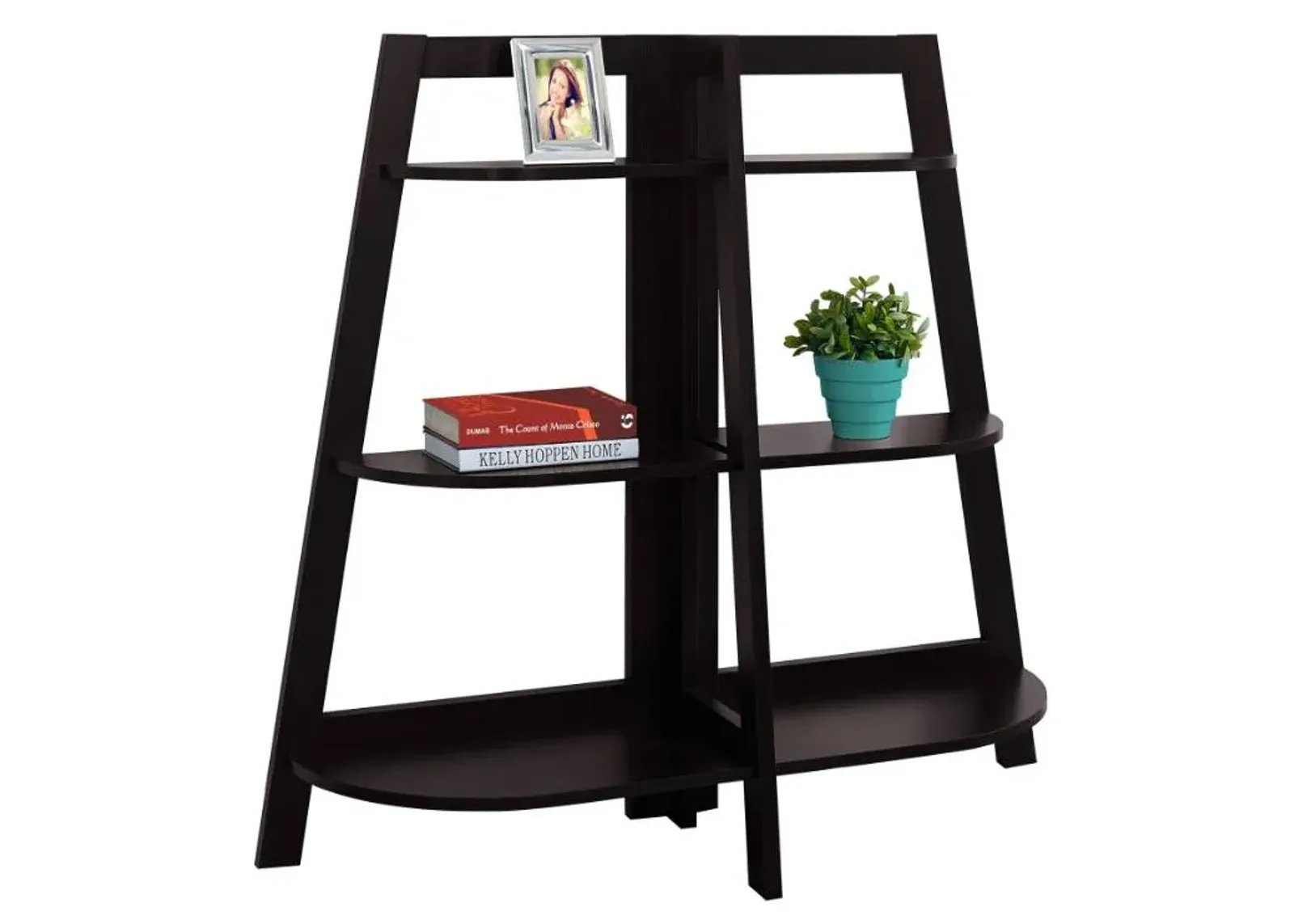 Monarch Specialties Inc. Espresso Accent Etagere