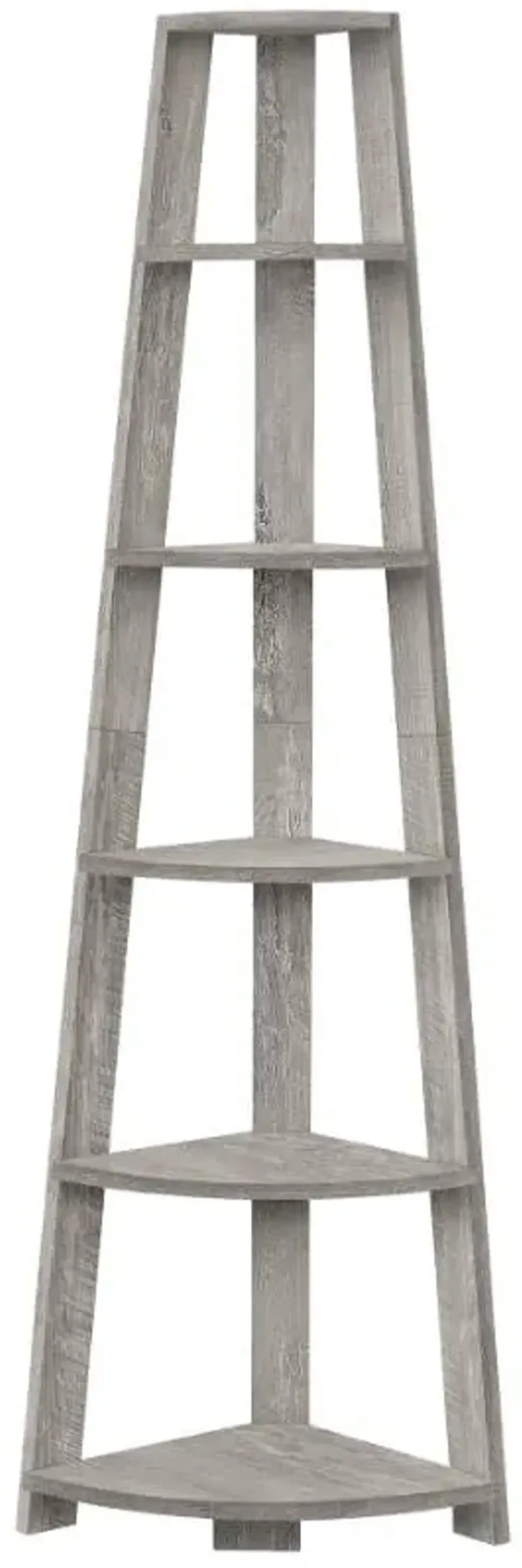 Monarch Specialties Inc. Industrial Grey Corner Accent Etagere