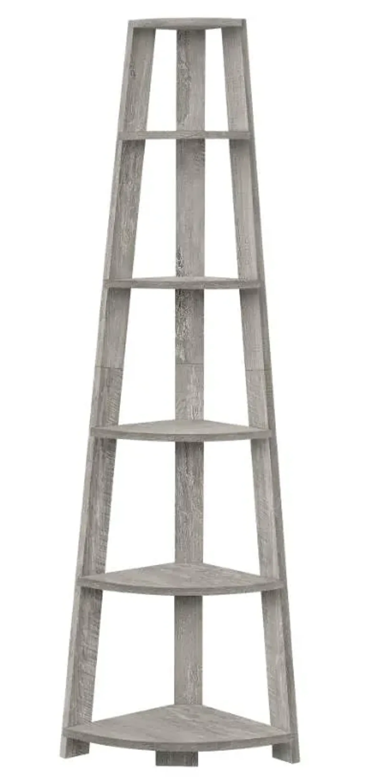 Monarch Specialties Inc. Industrial Grey Corner  Accent Etagere