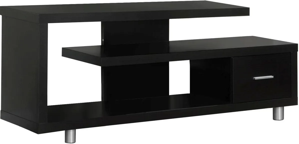 Tv Stand, 60 Inch, Console, Media Entertainment Center, Storage Cabinet, Living Room, Bedroom, Laminate, Brown, Contemporary, Modern