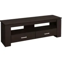 Tv Stand, 48 Inch, Console, Media Entertainment Center, Storage Drawers, Living Room, Bedroom, Laminate, Brown, Contemporary, Modern