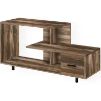 Tv Stand, 48 Inch, Console, Media Entertainment Center, Storage Drawer, Living Room, Bedroom, Laminate, Brown, Contemporary, Modern