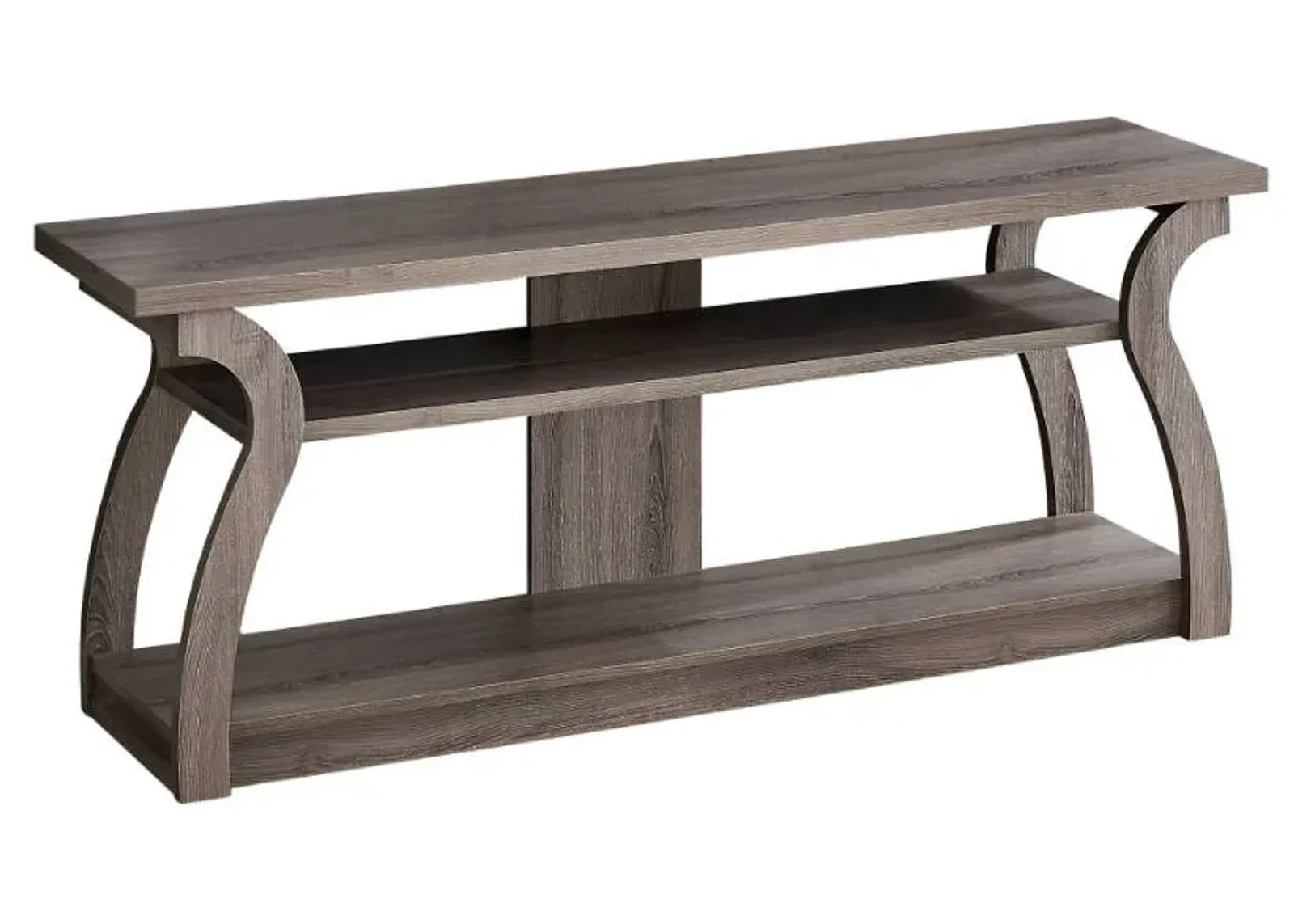 Monarch Specialties Inc. Dark Taupe TV Stand