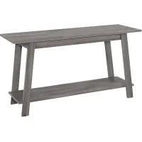 Tv Stand, 42 Inch, Console, Media Entertainment Center, Storage Shelves, Living Room, Bedroom, Laminate, Grey, Contemporary, Modern