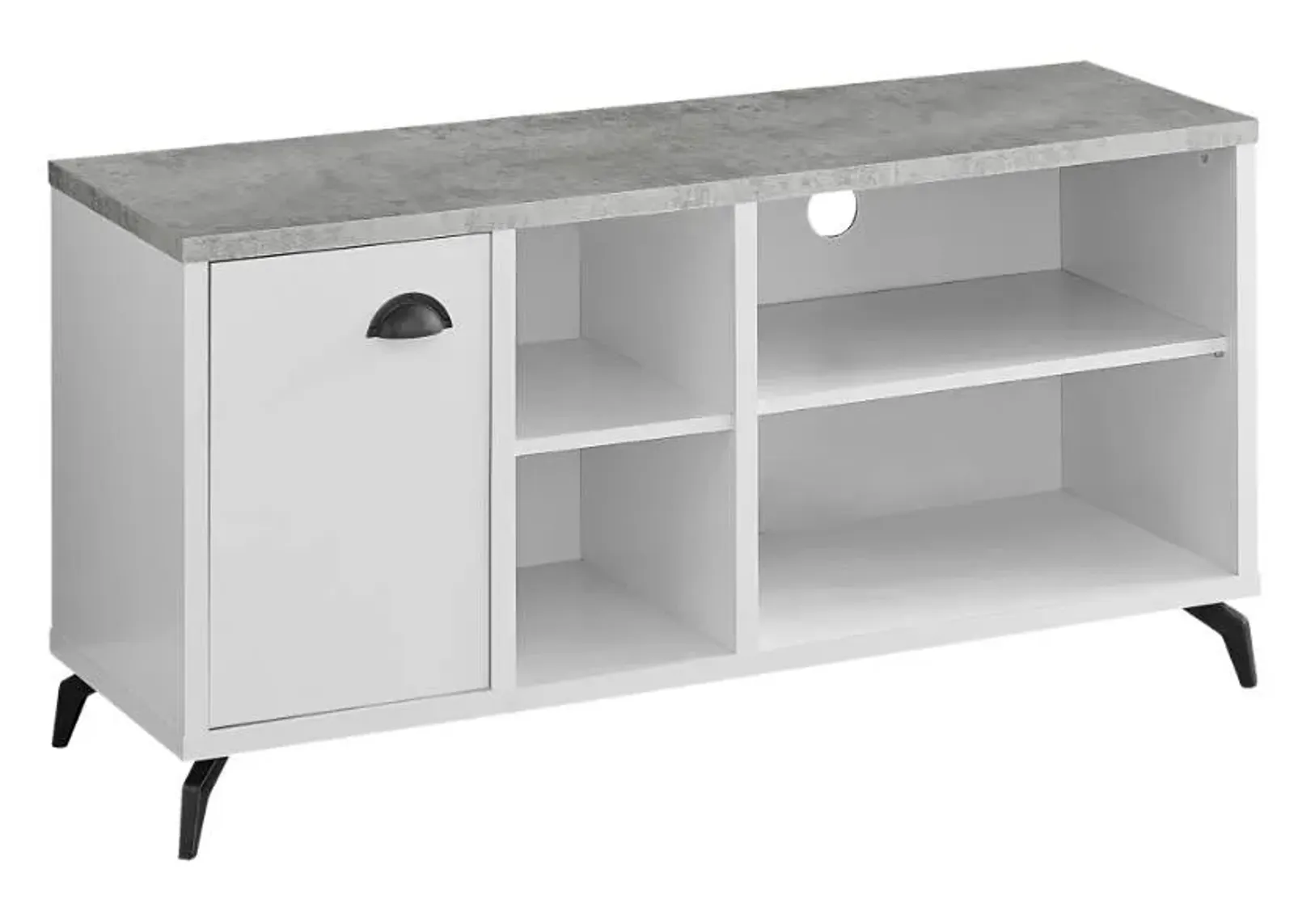 Monarch Specialties Inc. Grey/White 48" TV Stand