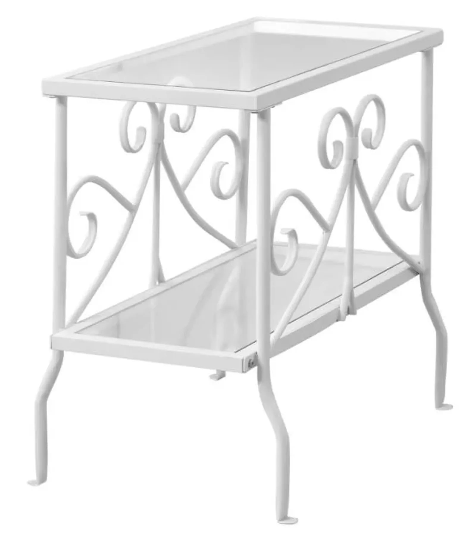 Monarch Specialties Inc. White Accent Table