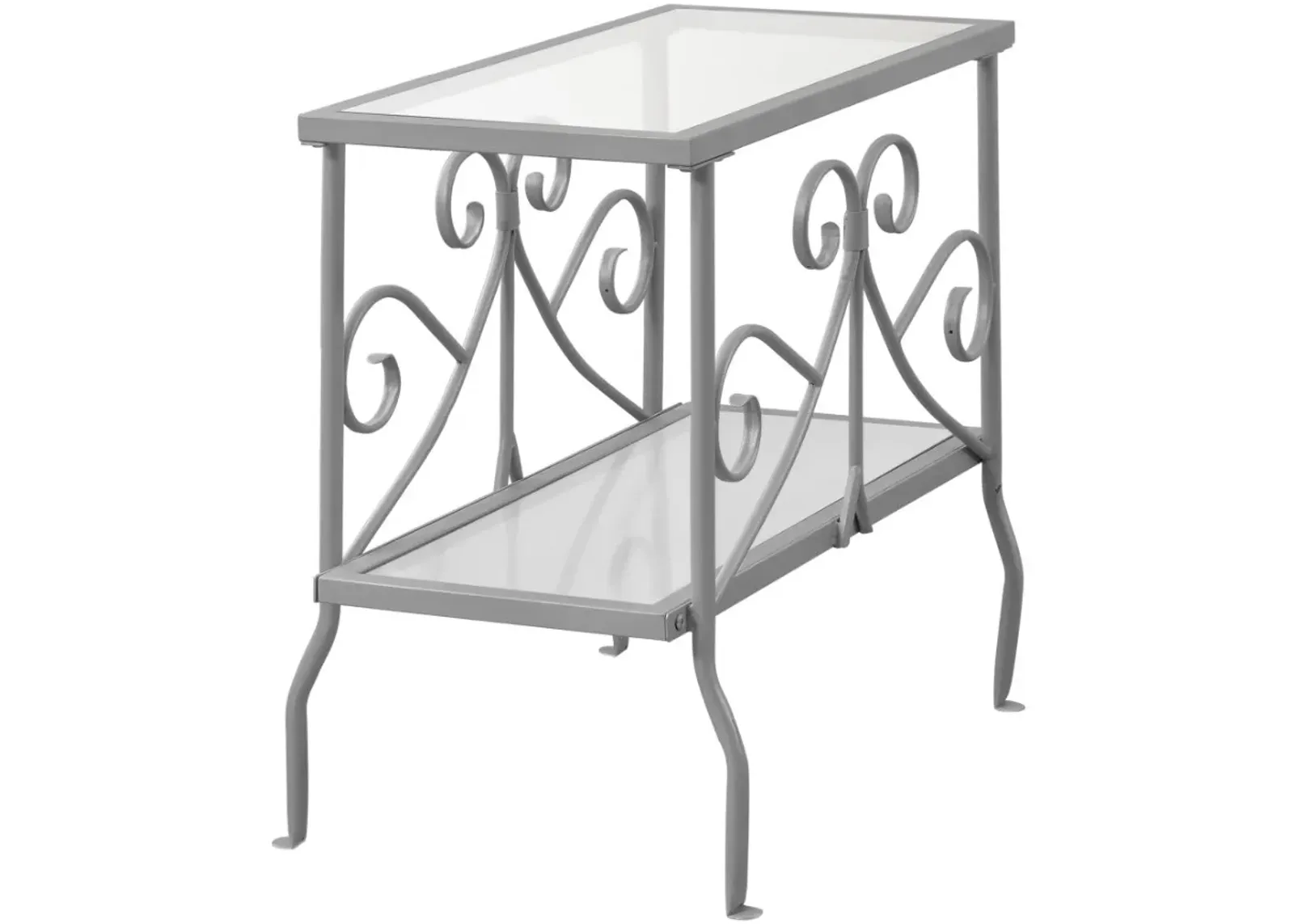 Monarch Specialties Inc. Silver Accent Table