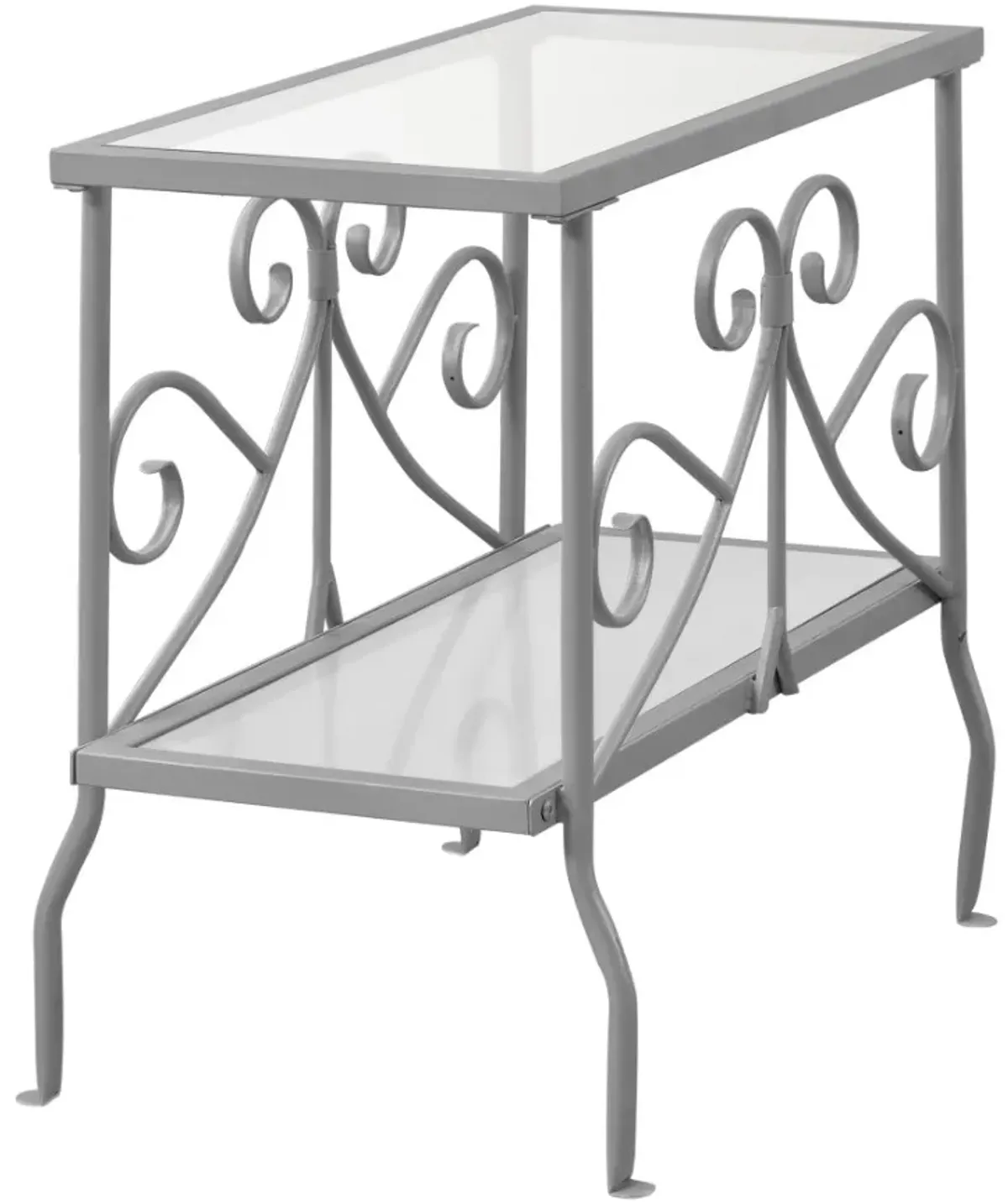 Monarch Specialties Inc. Silver Accent Table