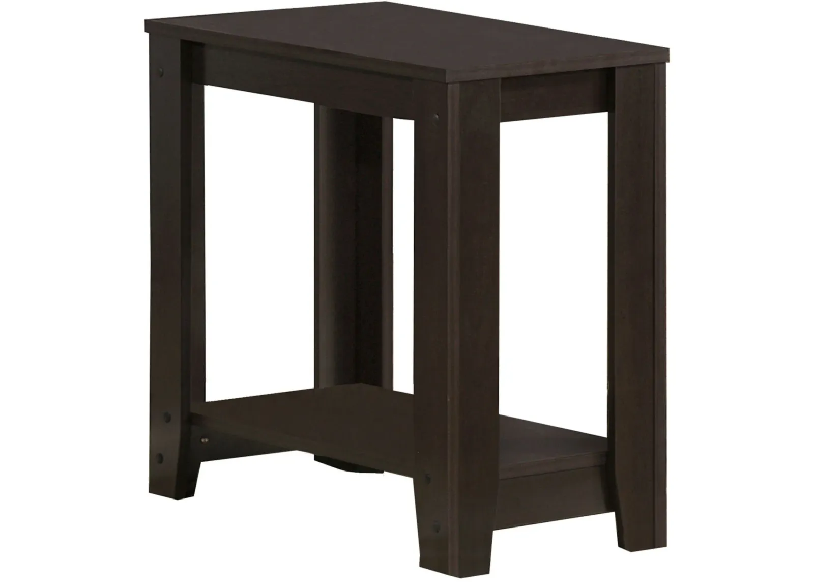 Accent Table, Side, End, Nightstand, Lamp, Living Room, Bedroom, Laminate, Brown, Transitional