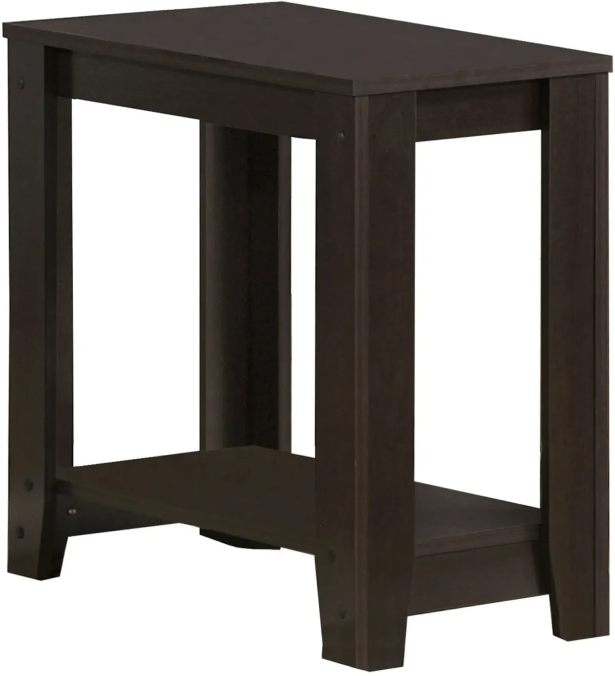 Accent Table, Side, End, Nightstand, Lamp, Living Room, Bedroom, Laminate, Brown, Transitional