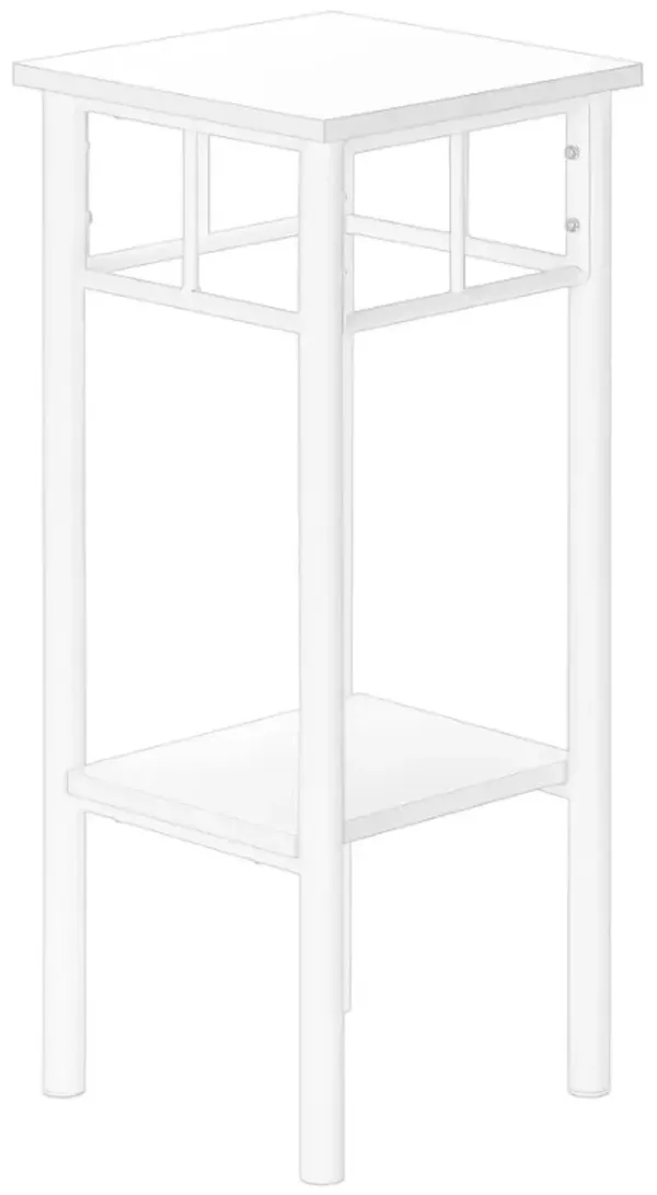 Monarch Specialties Inc. White Accent Table