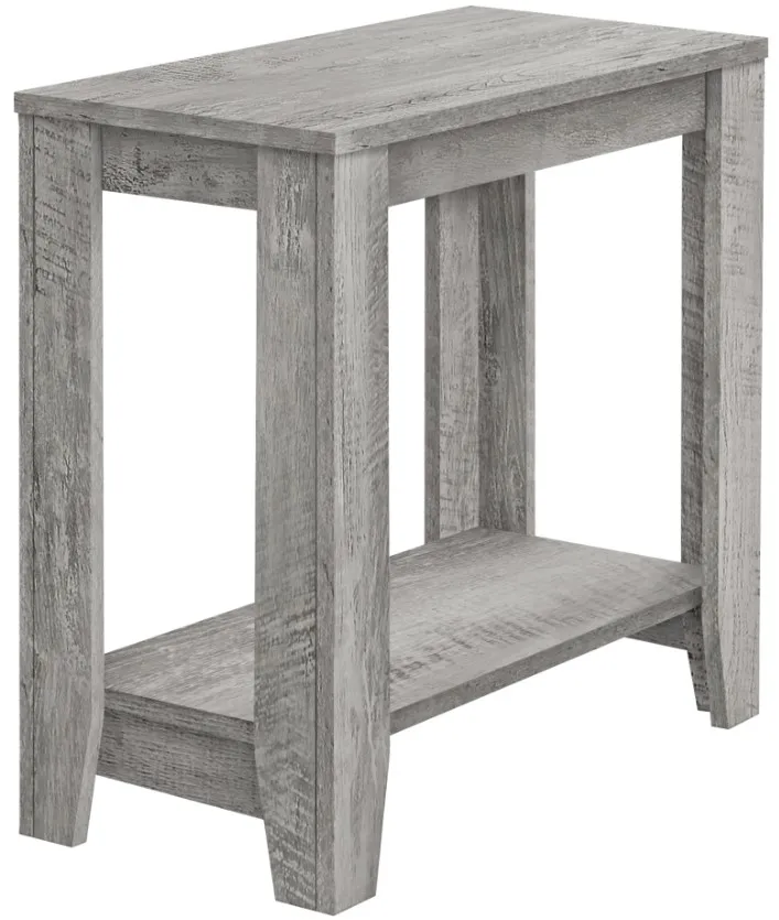 Monarch Specialties Inc. Industrial Gray Accent Table