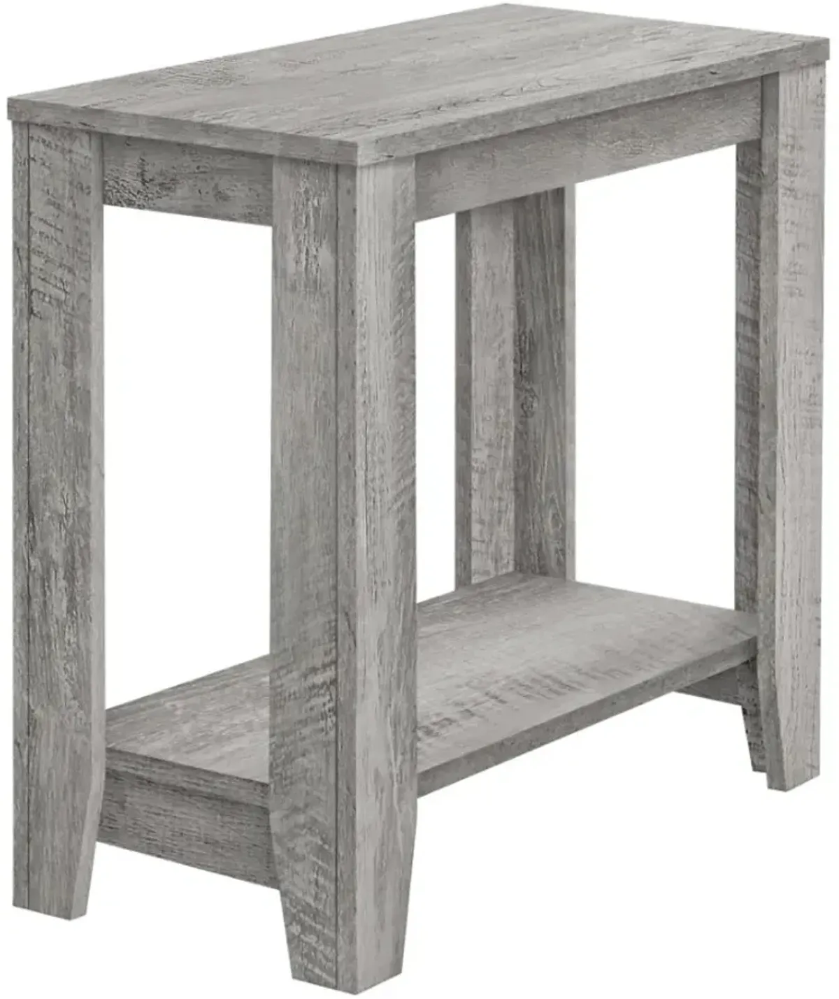 Monarch Specialties Inc. Industrial Gray 24"H Accent Table