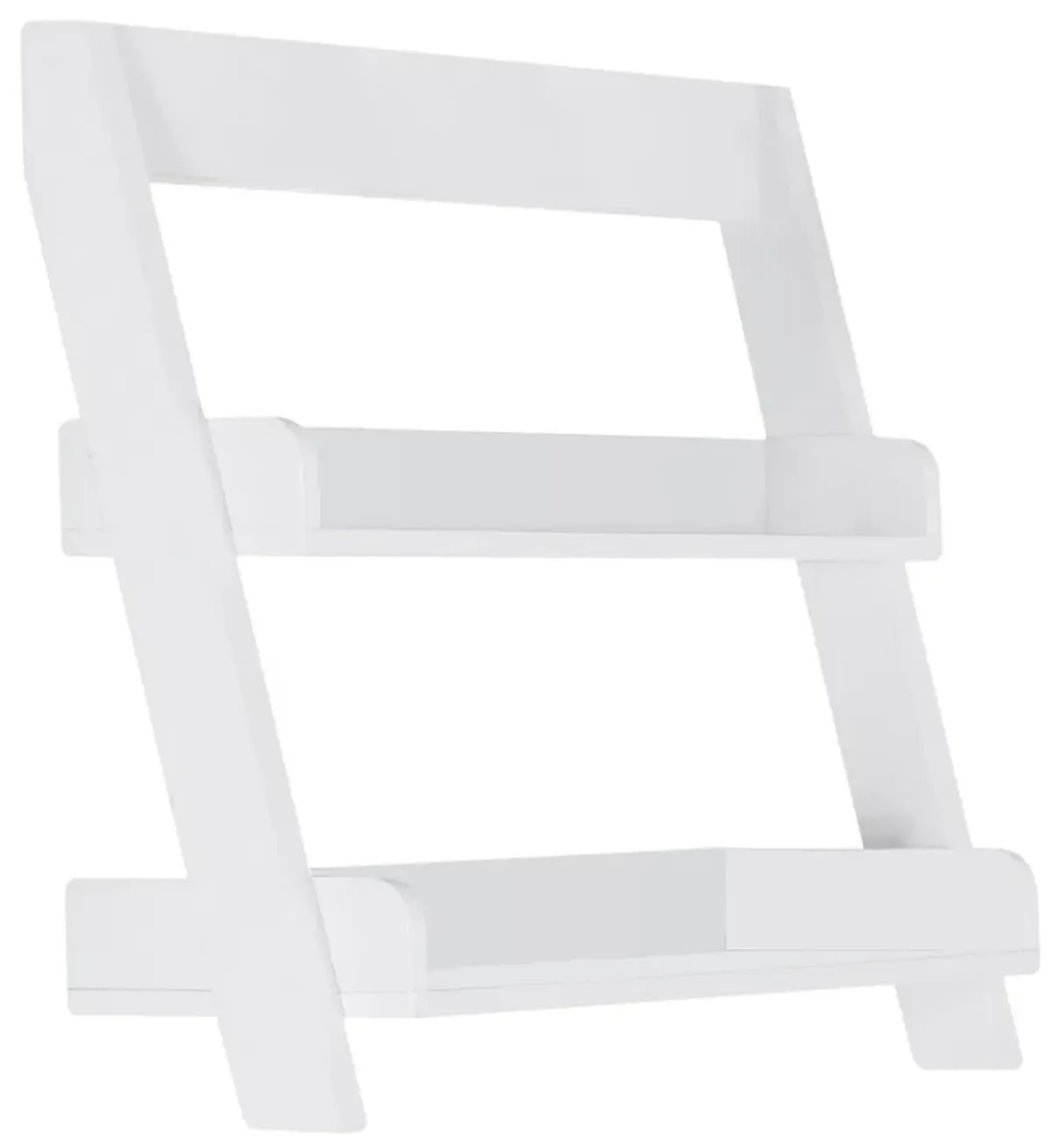 Monarch Specialties Inc. White Wall Mount Shelf