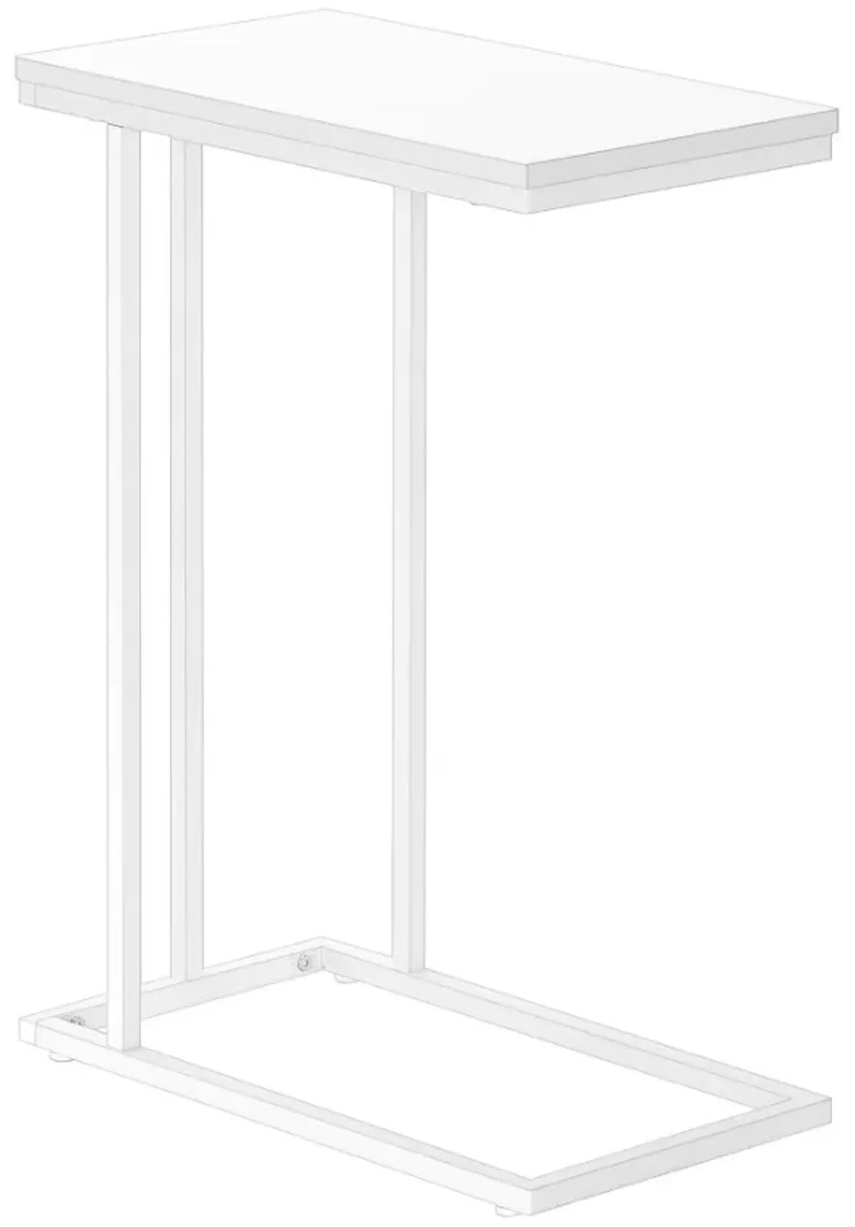 Monarch Specialties Inc. White Accent Table