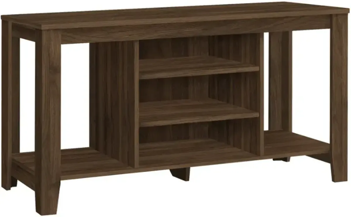 Monarch Specialties Inc. Dark Walnut TV Stand