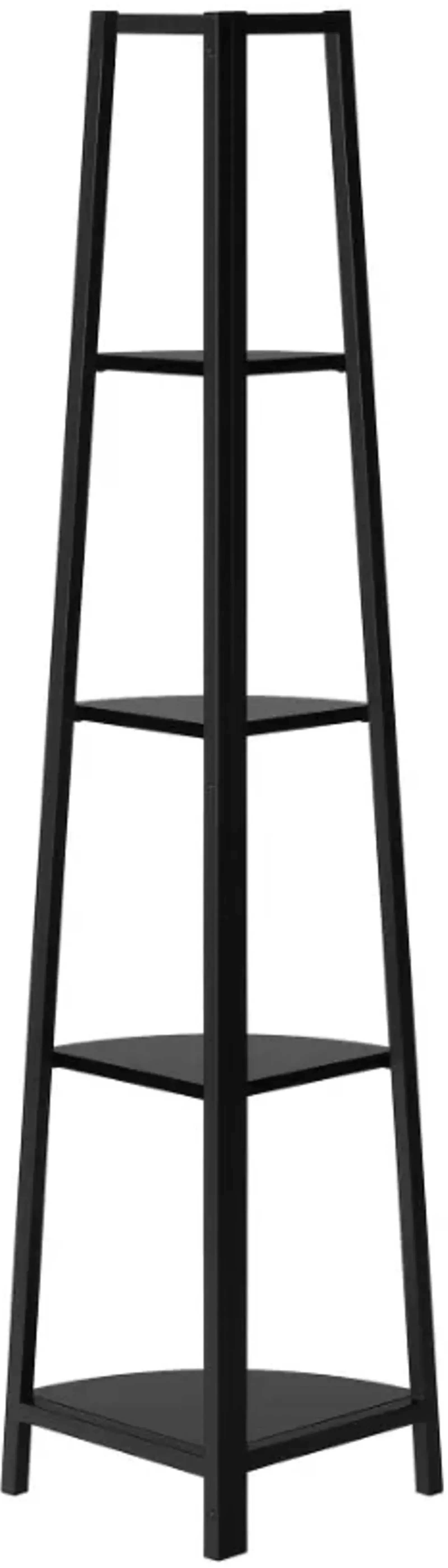 Monarch Specialties Inc. Black Corner Etagere