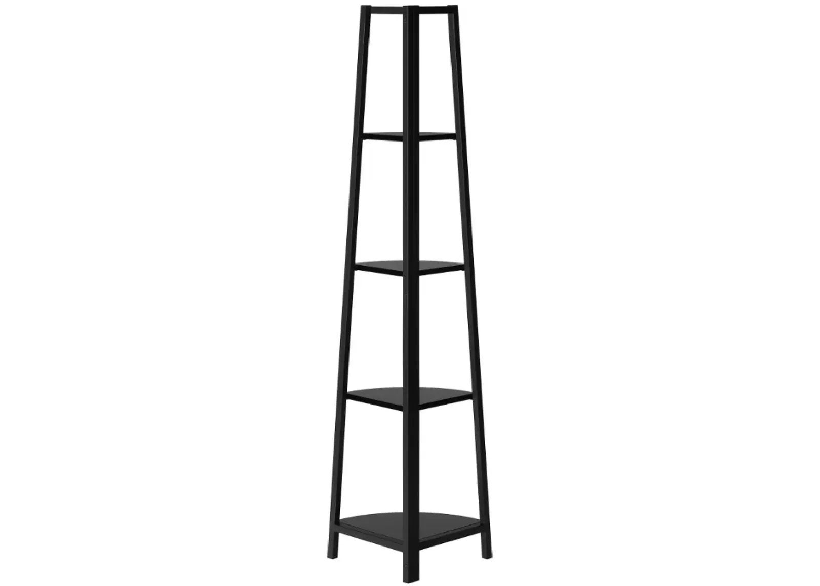 Monarch Specialties Inc. Black Corner Etagere