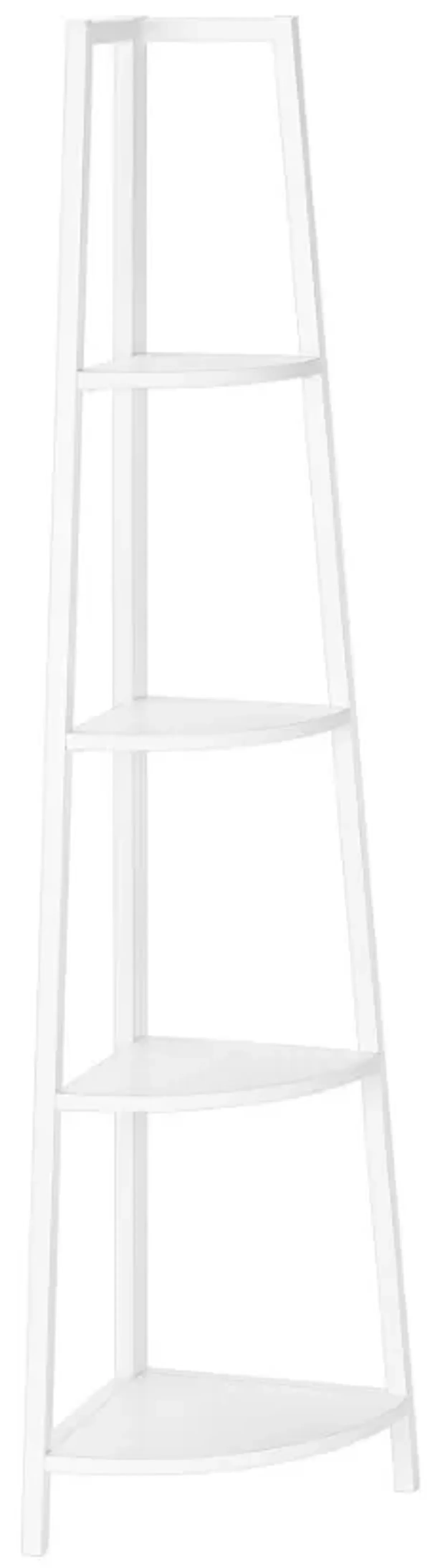 Monarch Specialties Inc. White Corner Etagere