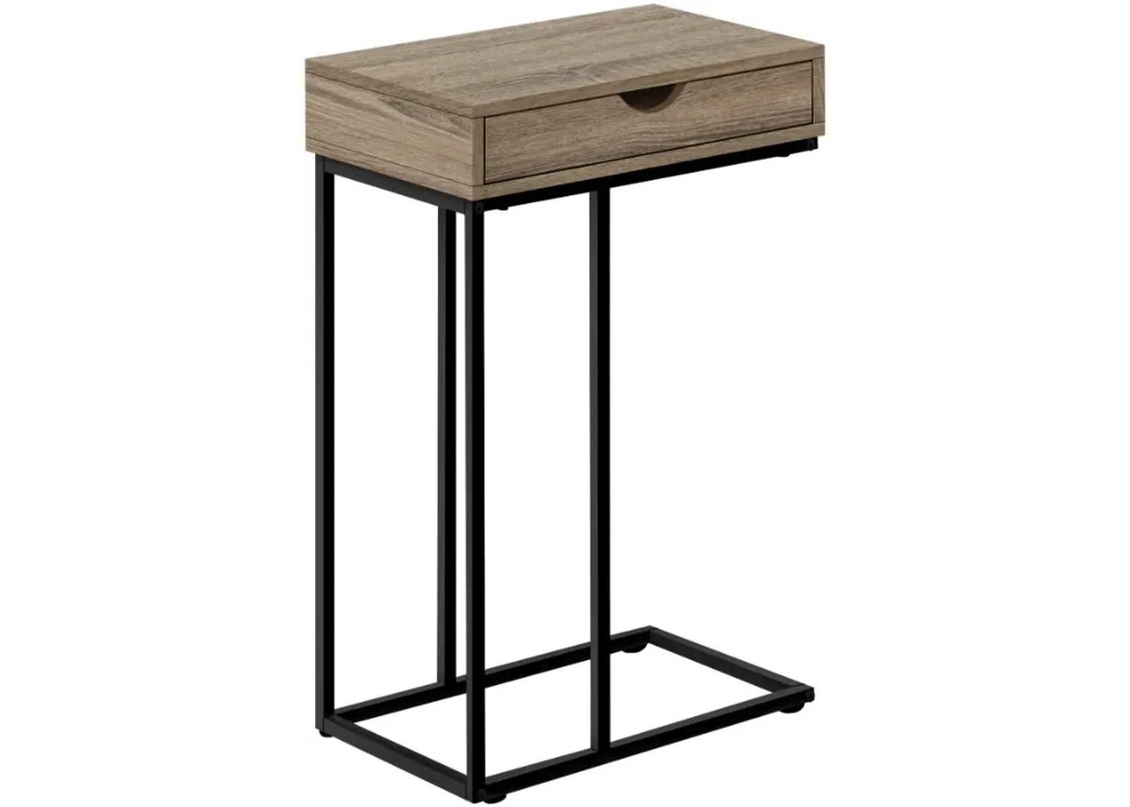 Monarch Specialties Inc. Black/Dark Taupe Accent Table