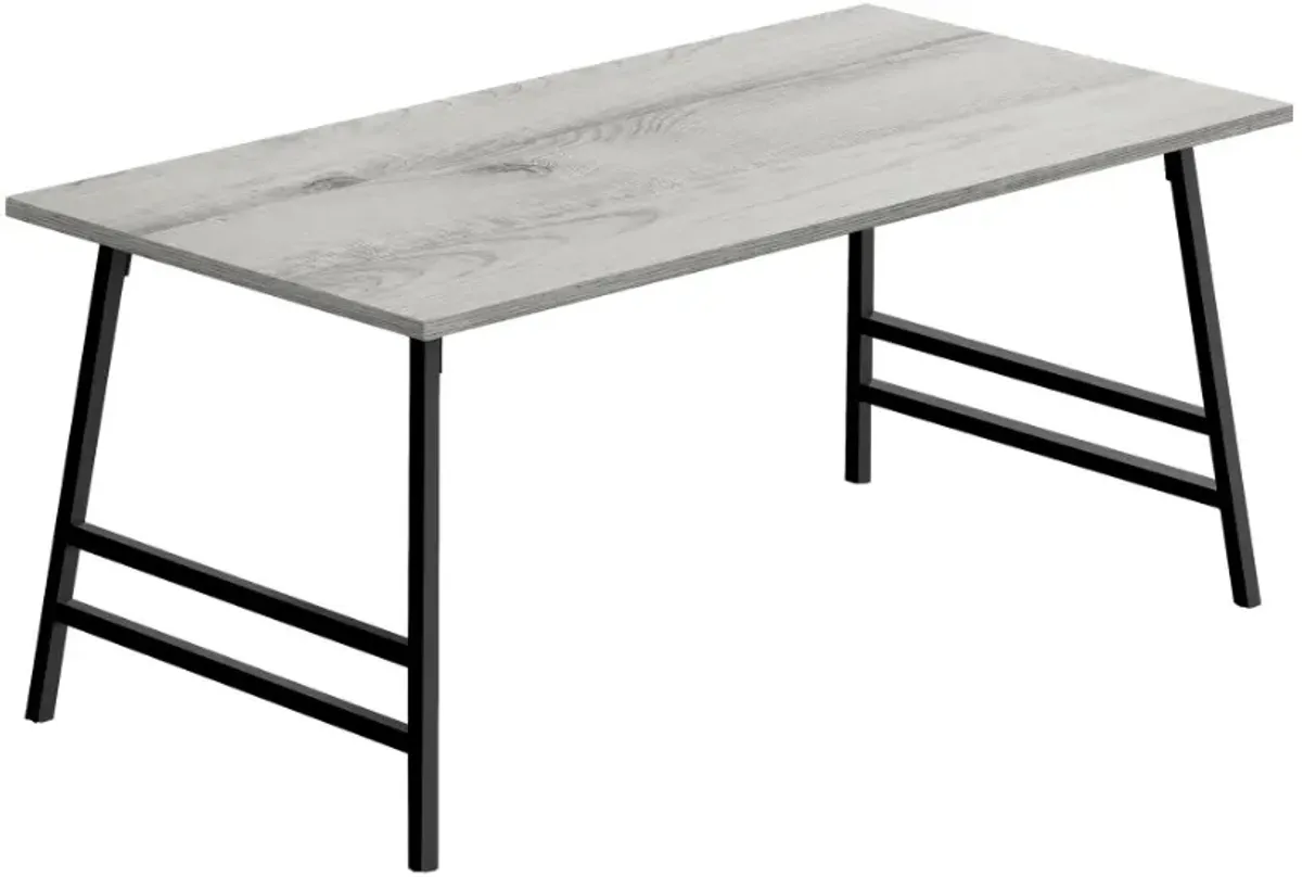 Monarch Specialties Inc. Black/Grey Coffee Table