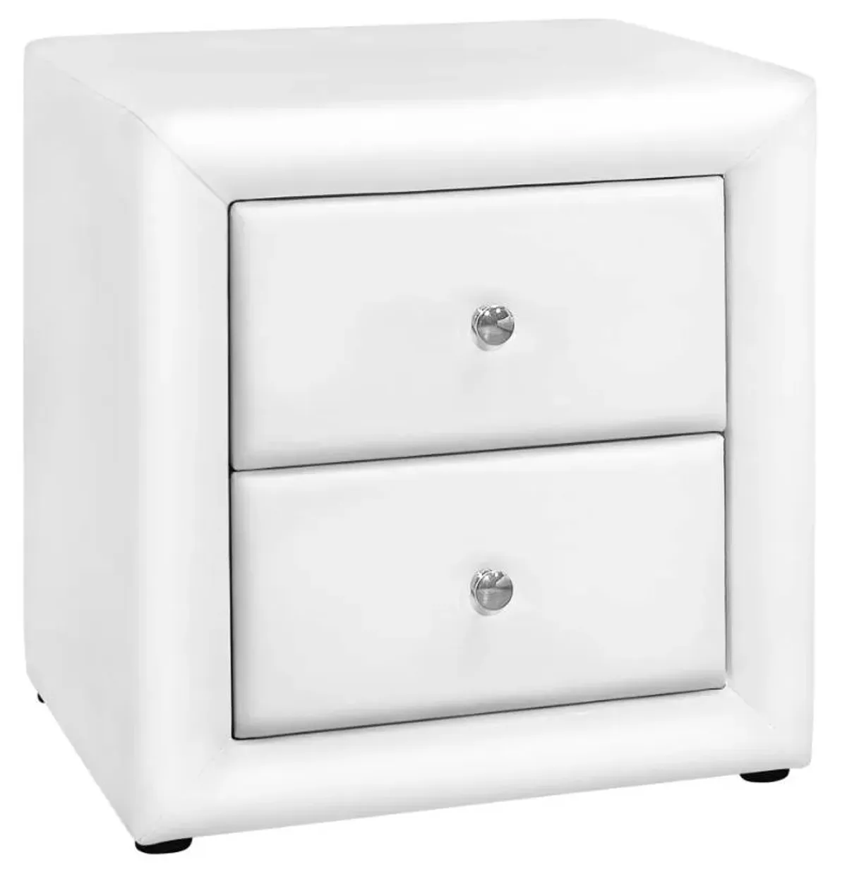 Monarch Specialties Inc. White Nightstand