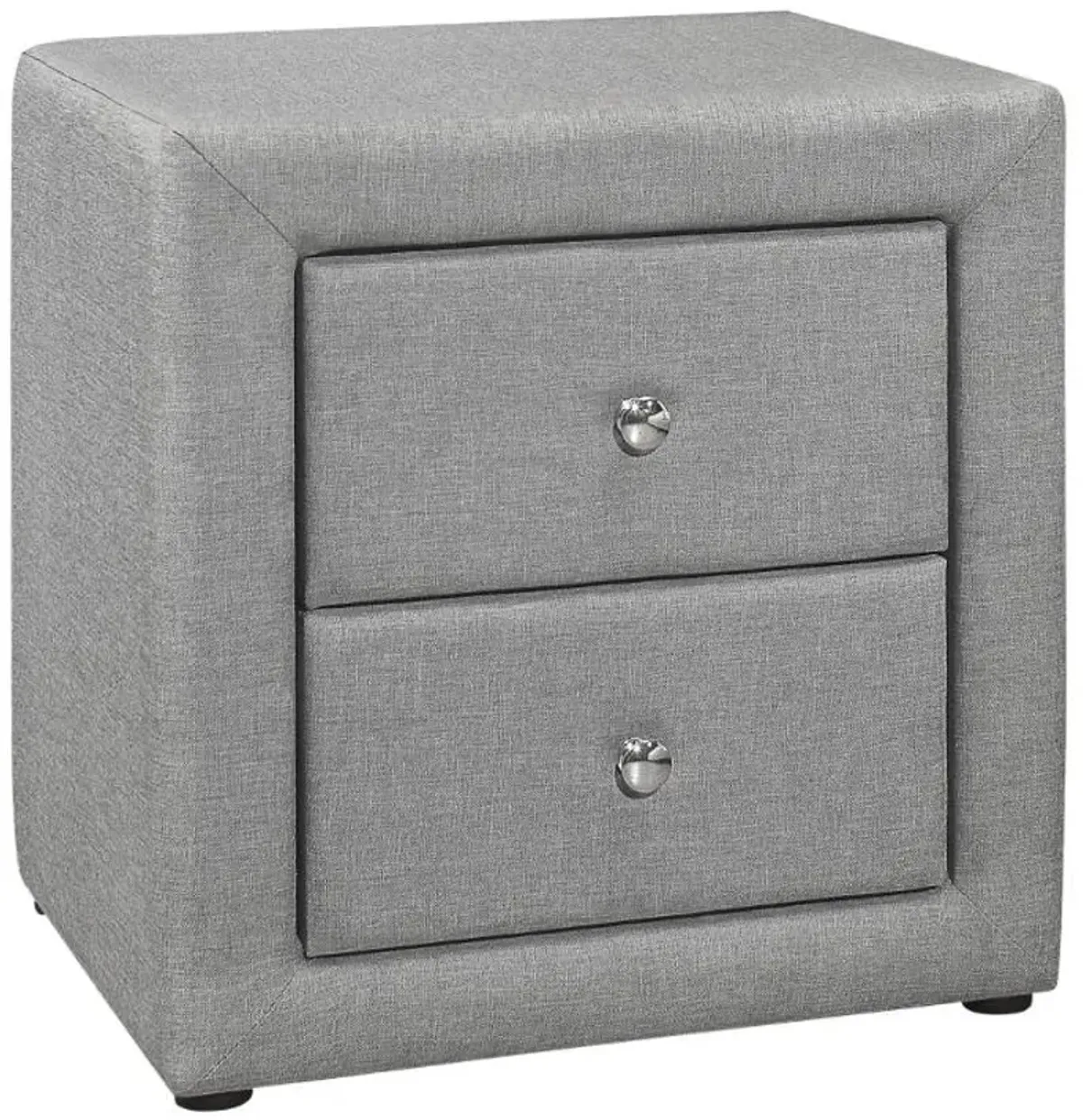 Monarch Specialties Inc. Grey Nightstand