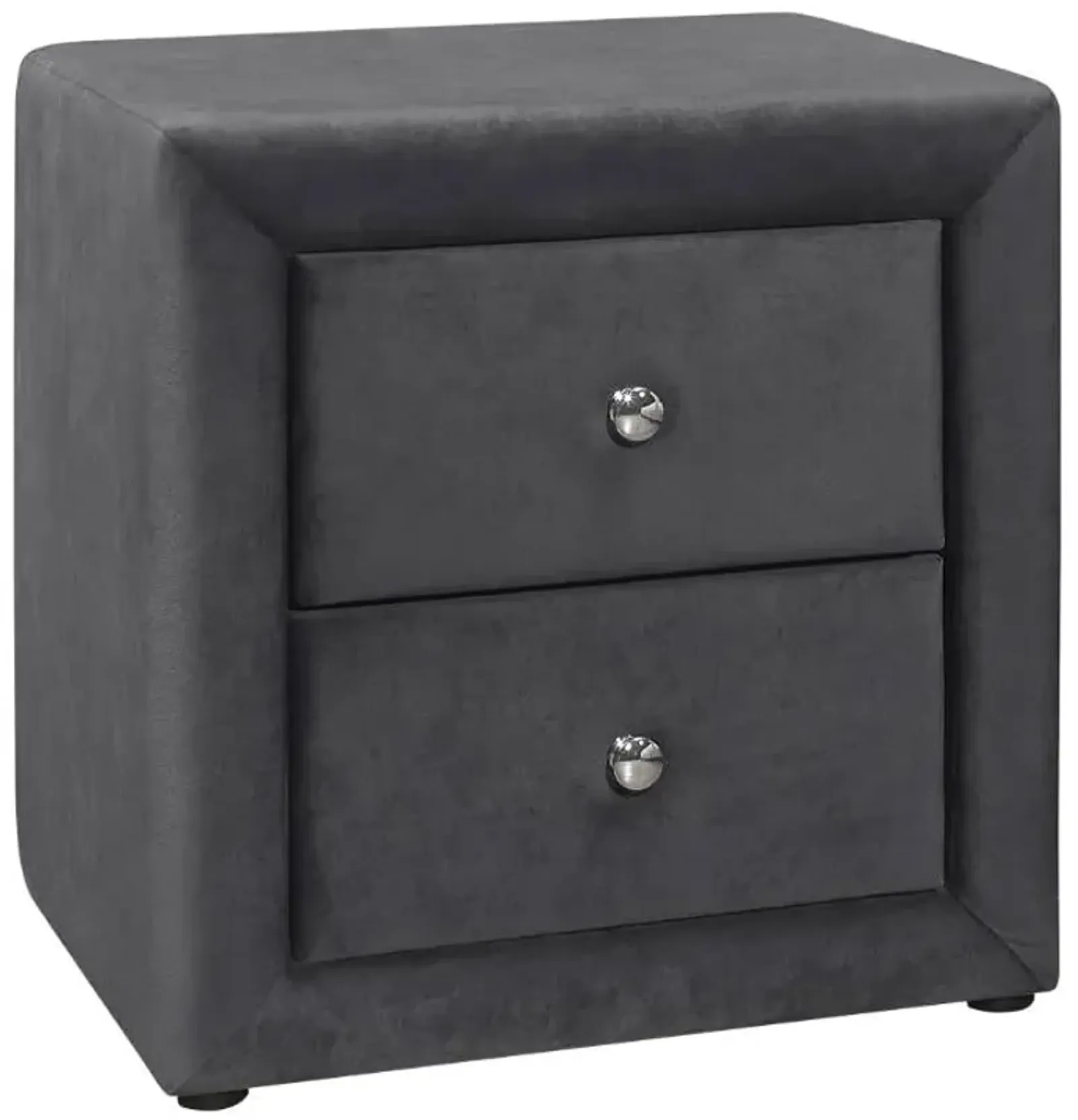 Monarch Specialties Inc. Dark Grey Nightstand