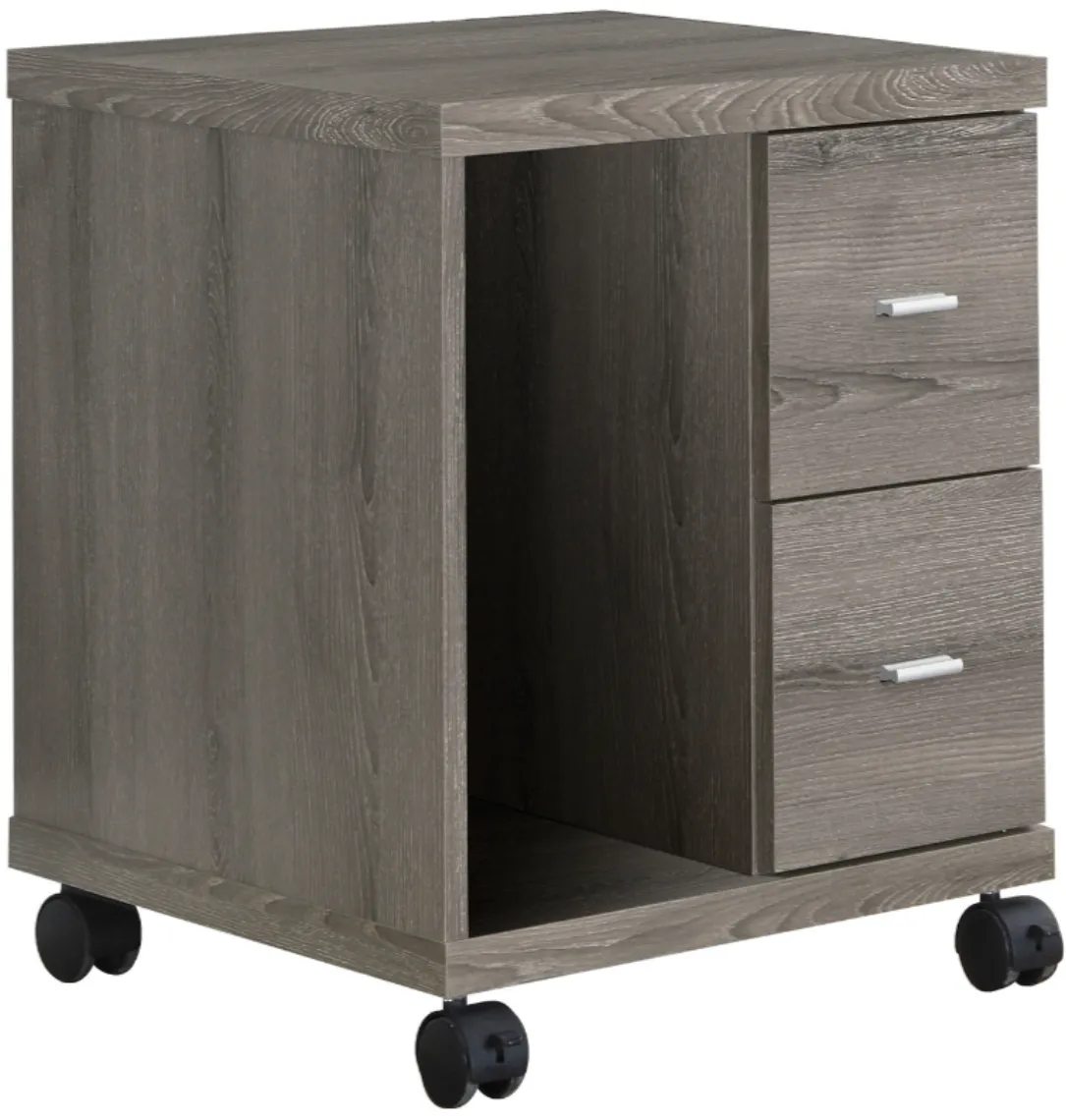 Office, File Cabinet, Printer Cart, Rolling File Cabinet, Mobile, Storage, Work, Laminate, Brown, Contemporary, Modern