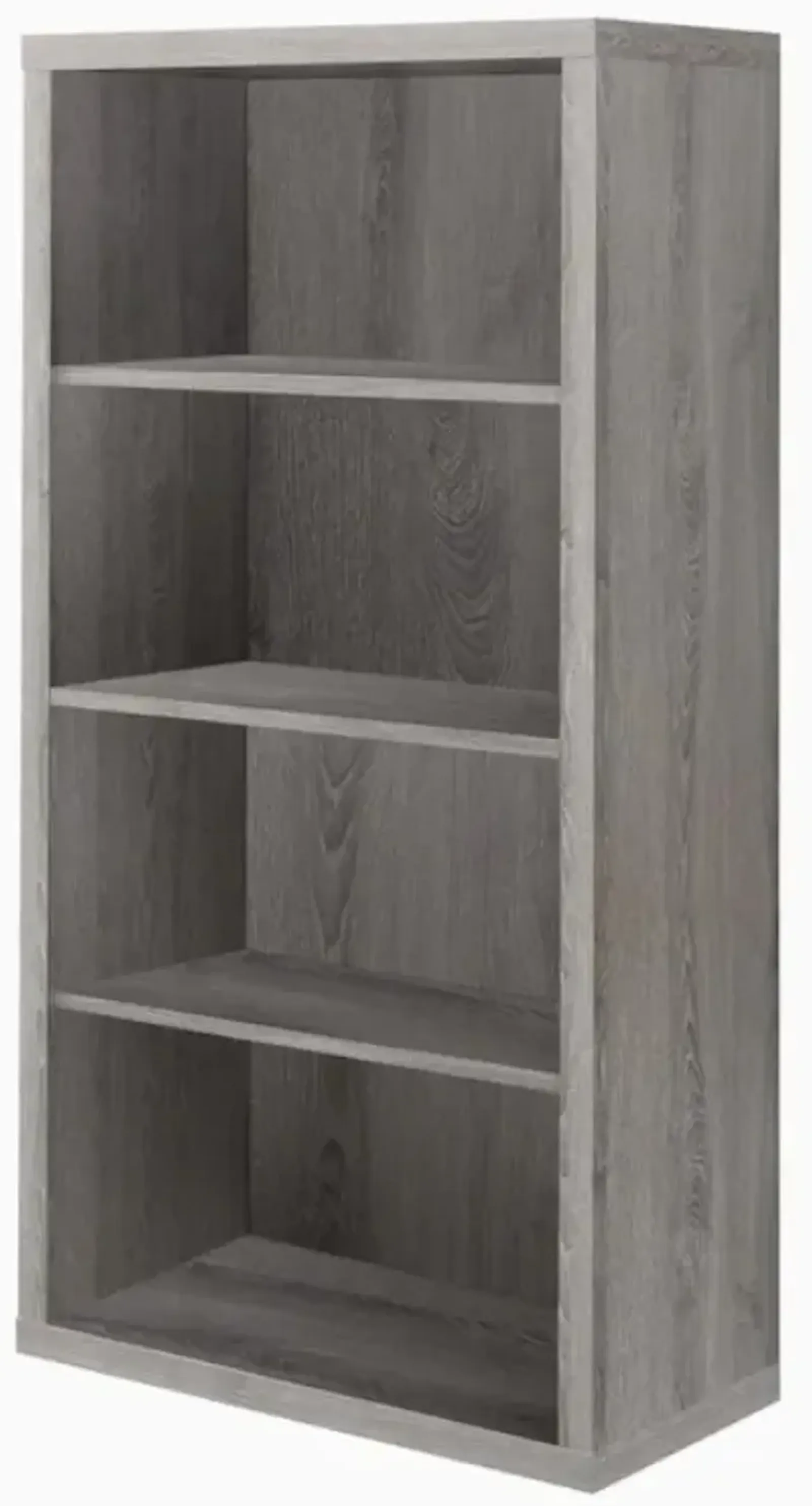 Bookshelf, Bookcase, Etagere, 5 Tier, 48"H, Office, Bedroom, Laminate, Brown, Contemporary, Modern