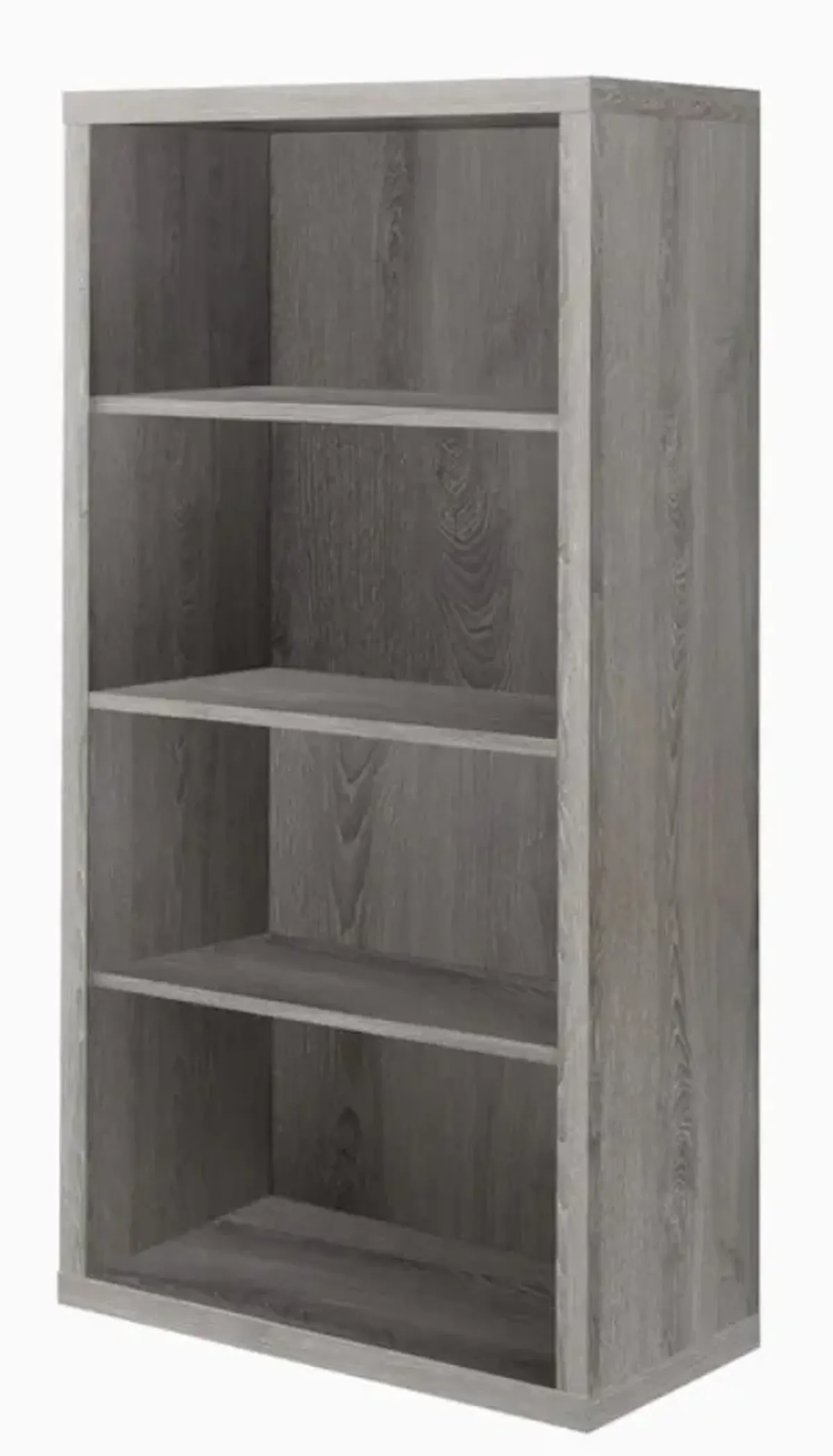 Bookshelf, Bookcase, Etagere, 5 Tier, 48"H, Office, Bedroom, Laminate, Brown, Contemporary, Modern