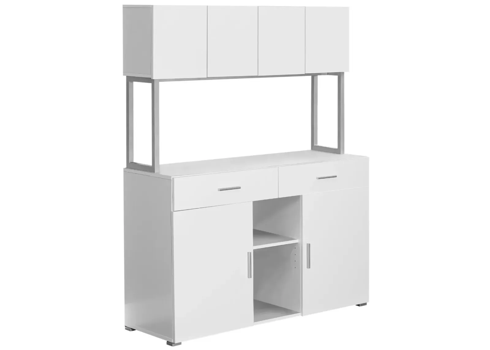 Storage, Drawers, File, Office, Work, Laminate, Metal, White, Grey, Contemporary, Modern