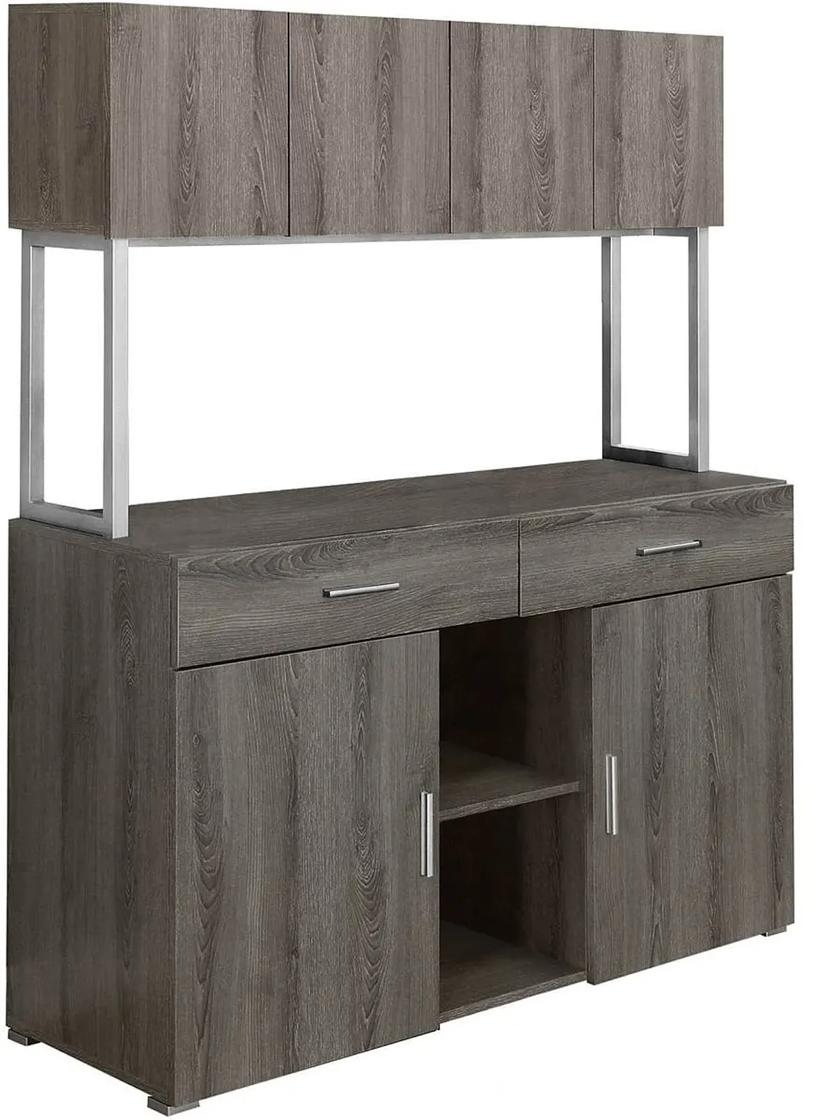 Storage, Drawers, File, Office, Work, Laminate, Metal, Brown, Contemporary, Modern